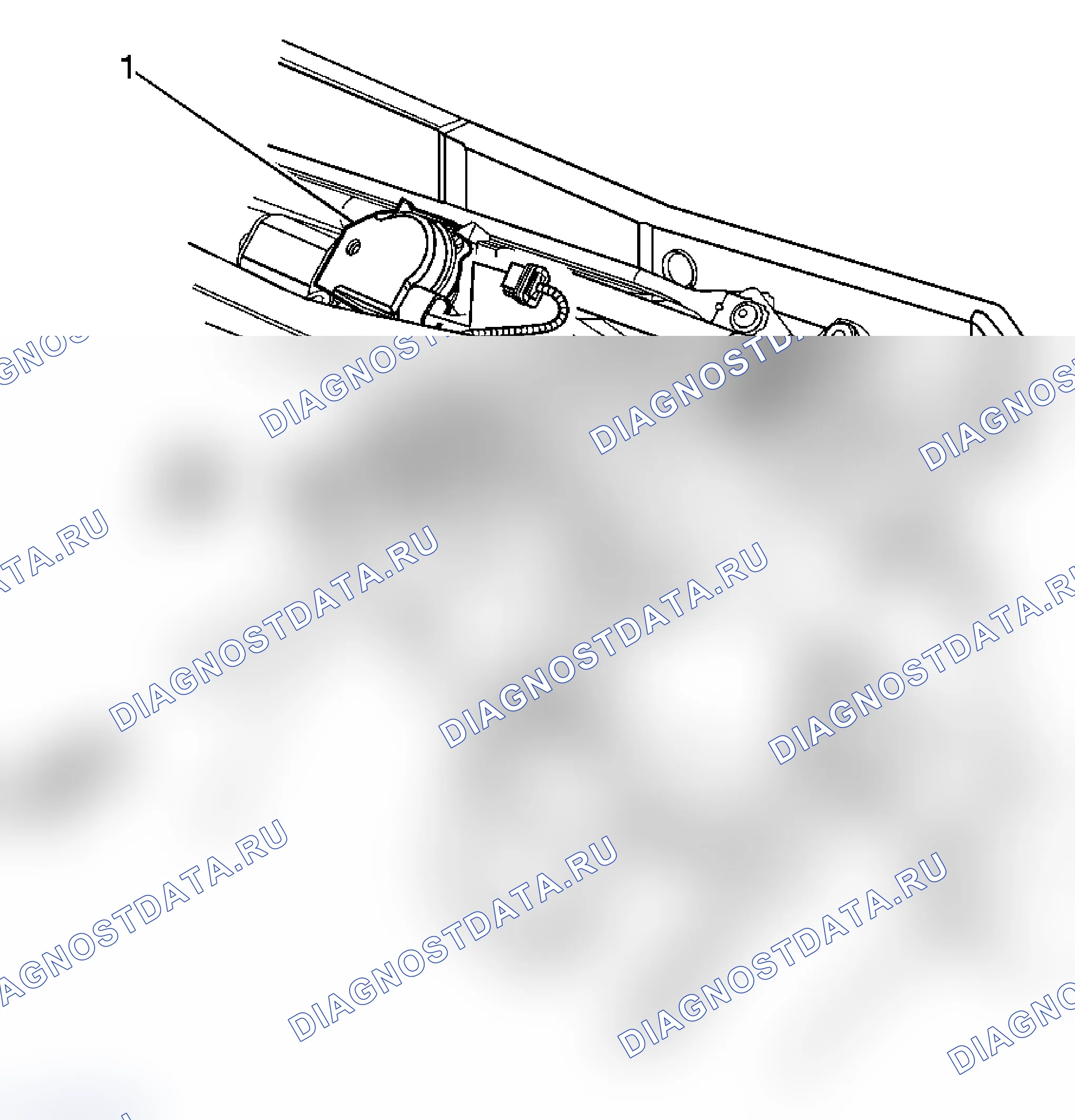Рис. 1: Виды компонентов круиз-контроля. Chevrolet Chevy Express G2500 