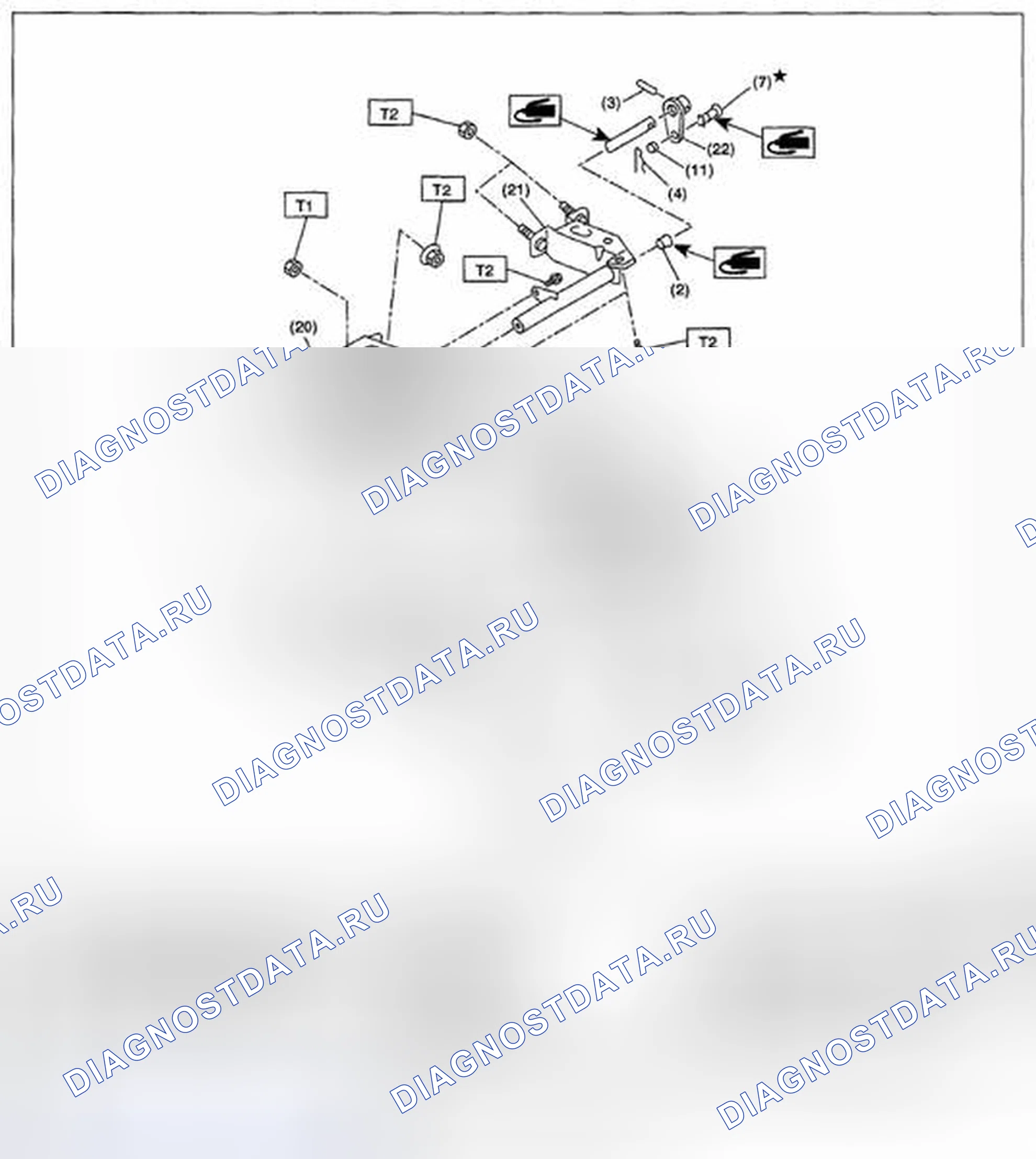 Рис. 118: ПЕДАЛЬ СЦЕПЛЕНИЯ. Subaru Impreza GH