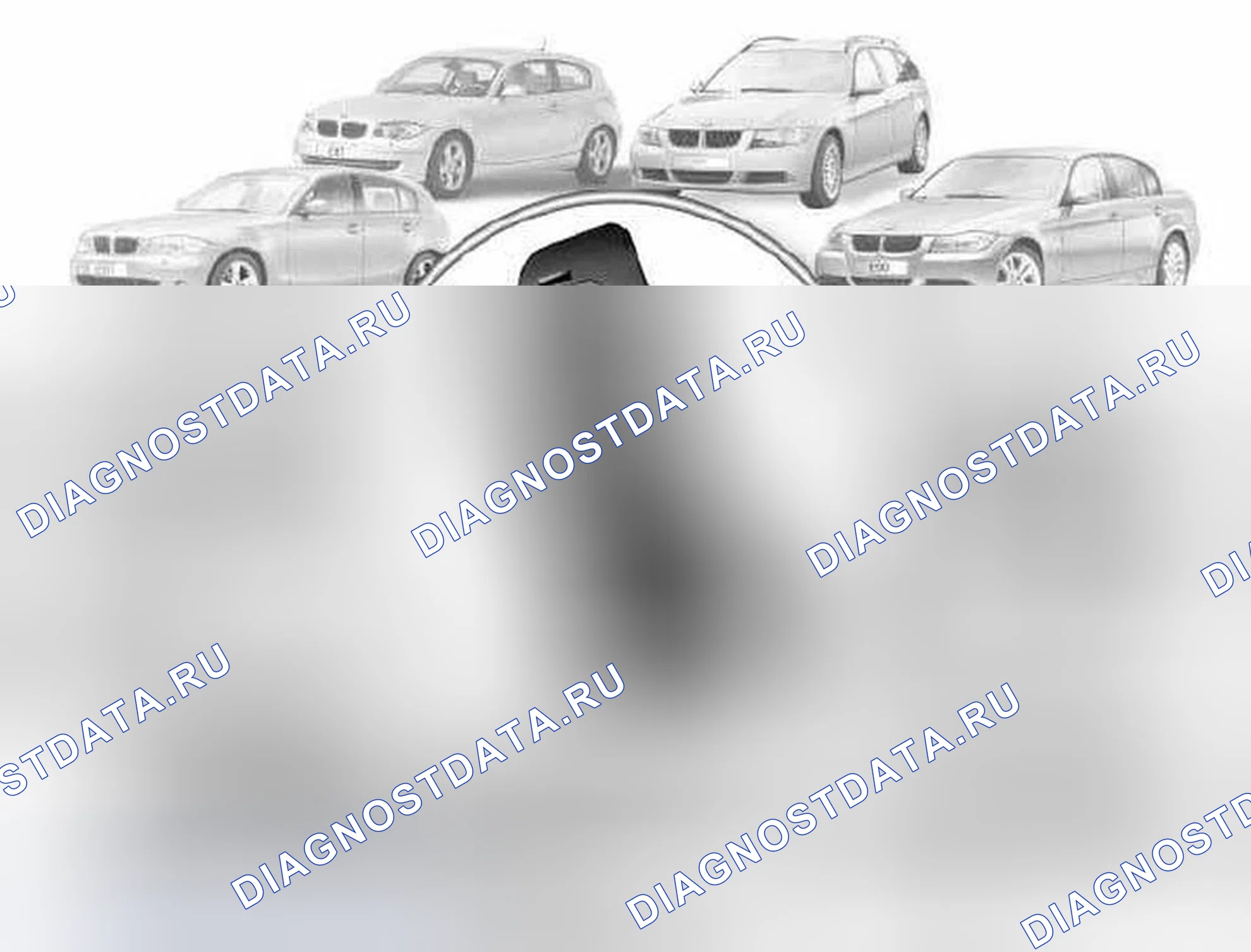 Рис. 117: Автомобильный телефон США; E60, E61, E63, E64, E70, E90, E91, E92, E93. BMW M5 E60/E61