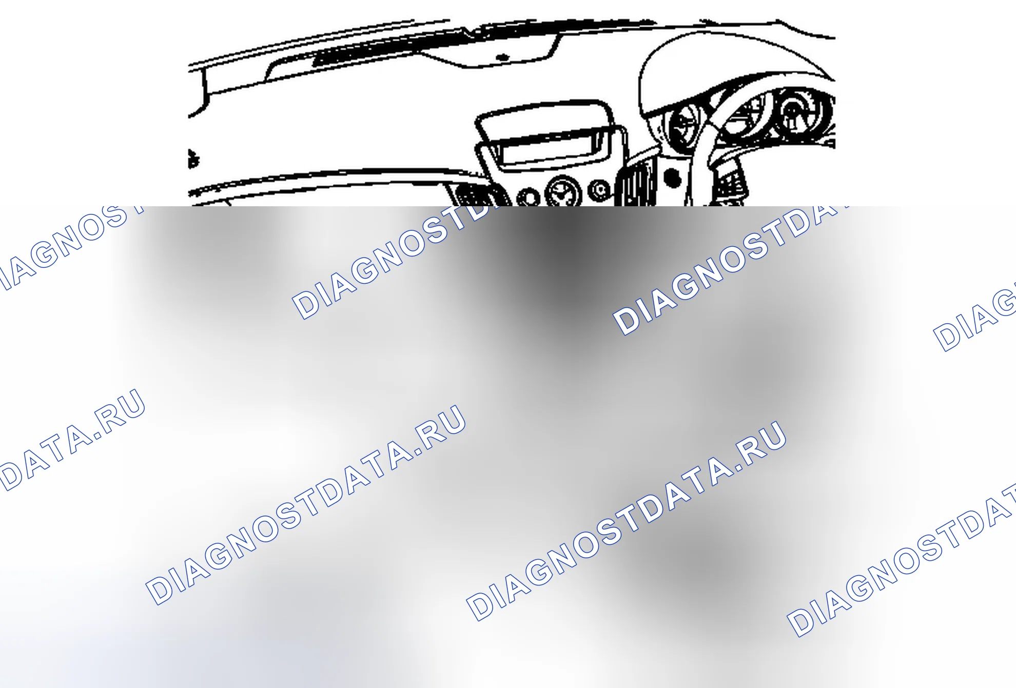 Рис. 110: Замена консоли переднего пола (правый привод). Cadillac CTS II
