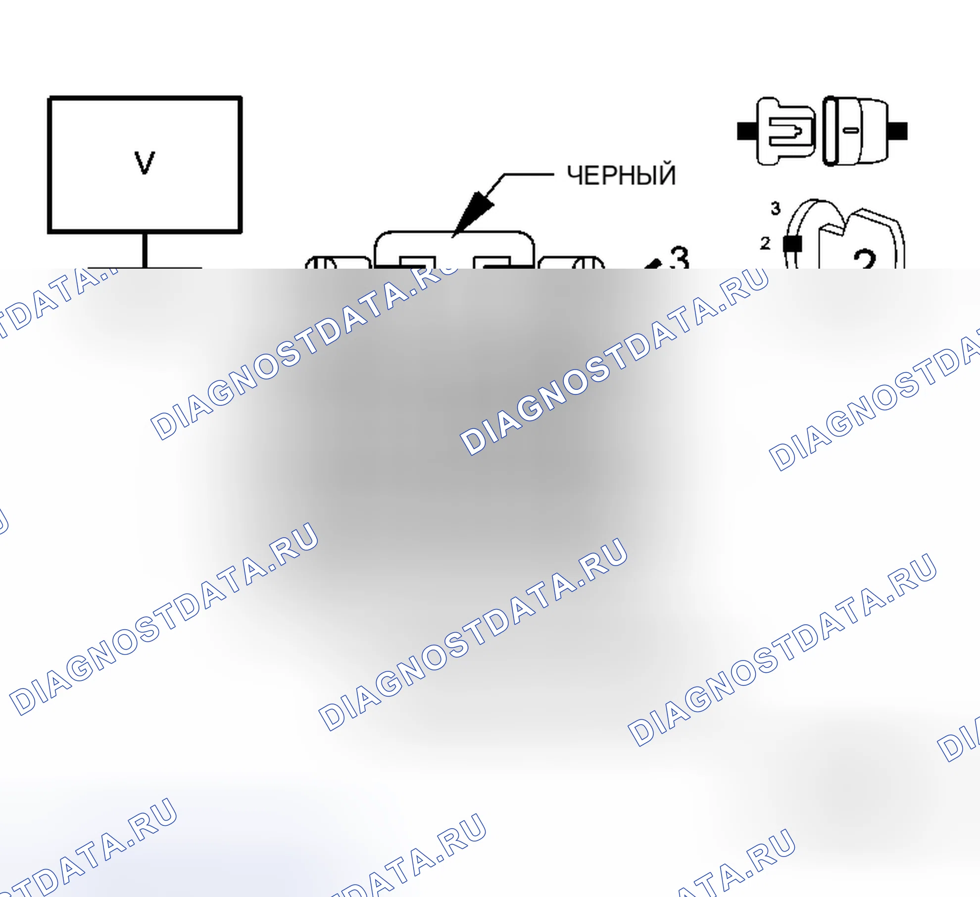 Рис. 315: Диагностический тест. Chrysler Town & Country V