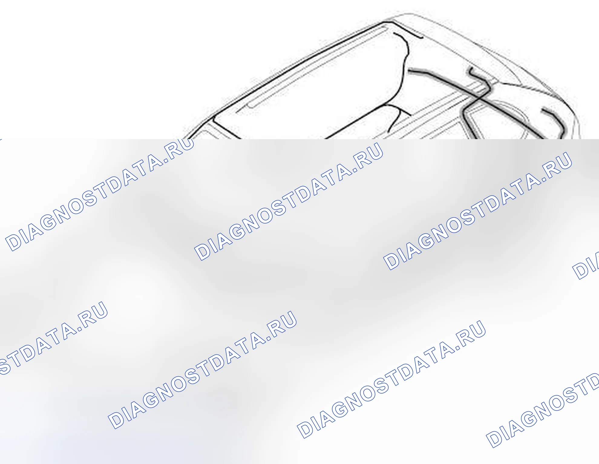 Рис. 134: Обзор электрооборудования кузова. Porsche Cayenne GTS 957 рестайлинг