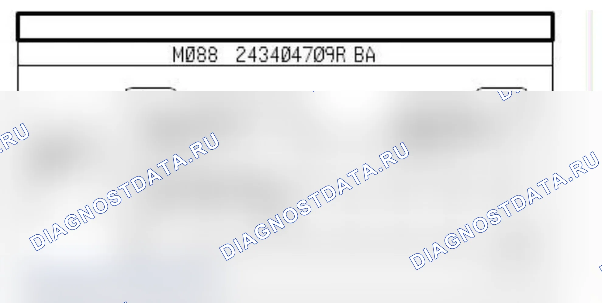 Распиновка разъёма R369 — Жгут приборная панель / аудиосистема. Renault Captur I