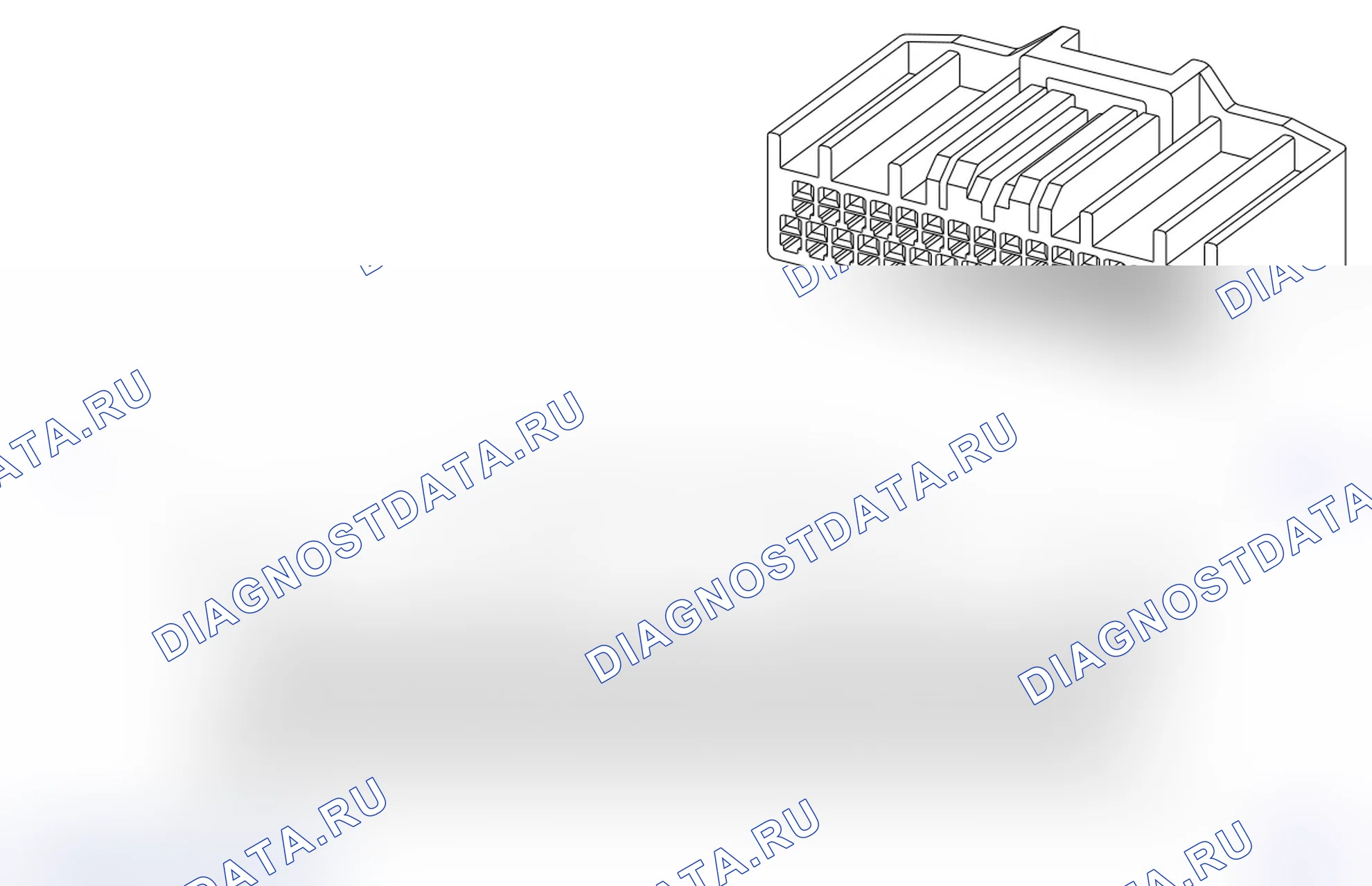 Распиновка разъёма P3. Opel Agila B