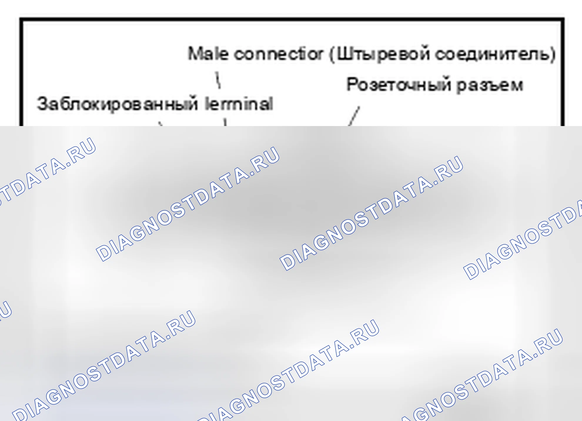 Рис. 11: Проверка блокировки клемм. Infiniti EX37 I