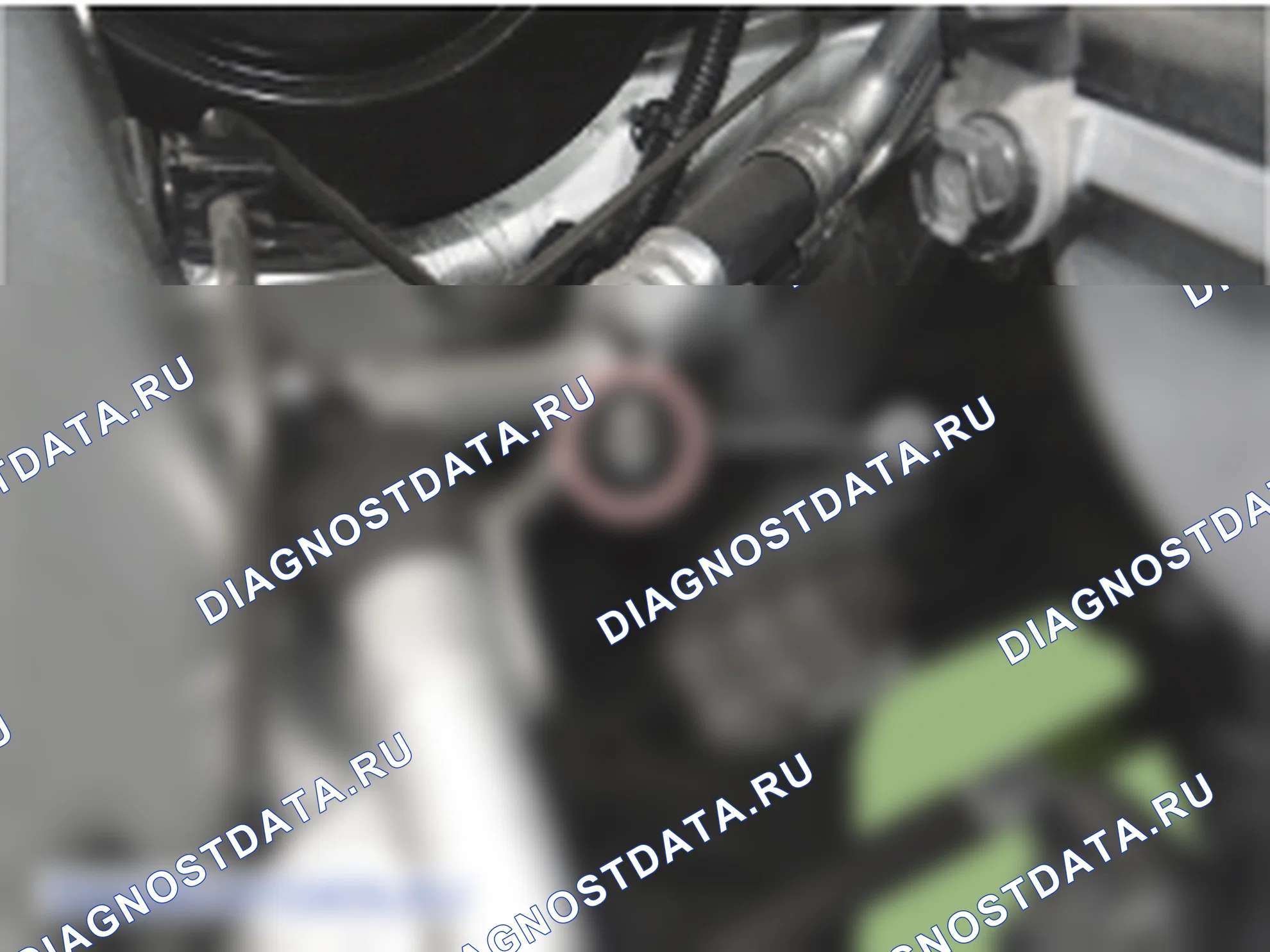 Замена преобразователя давления переменного тока. Hyundai i20 GB