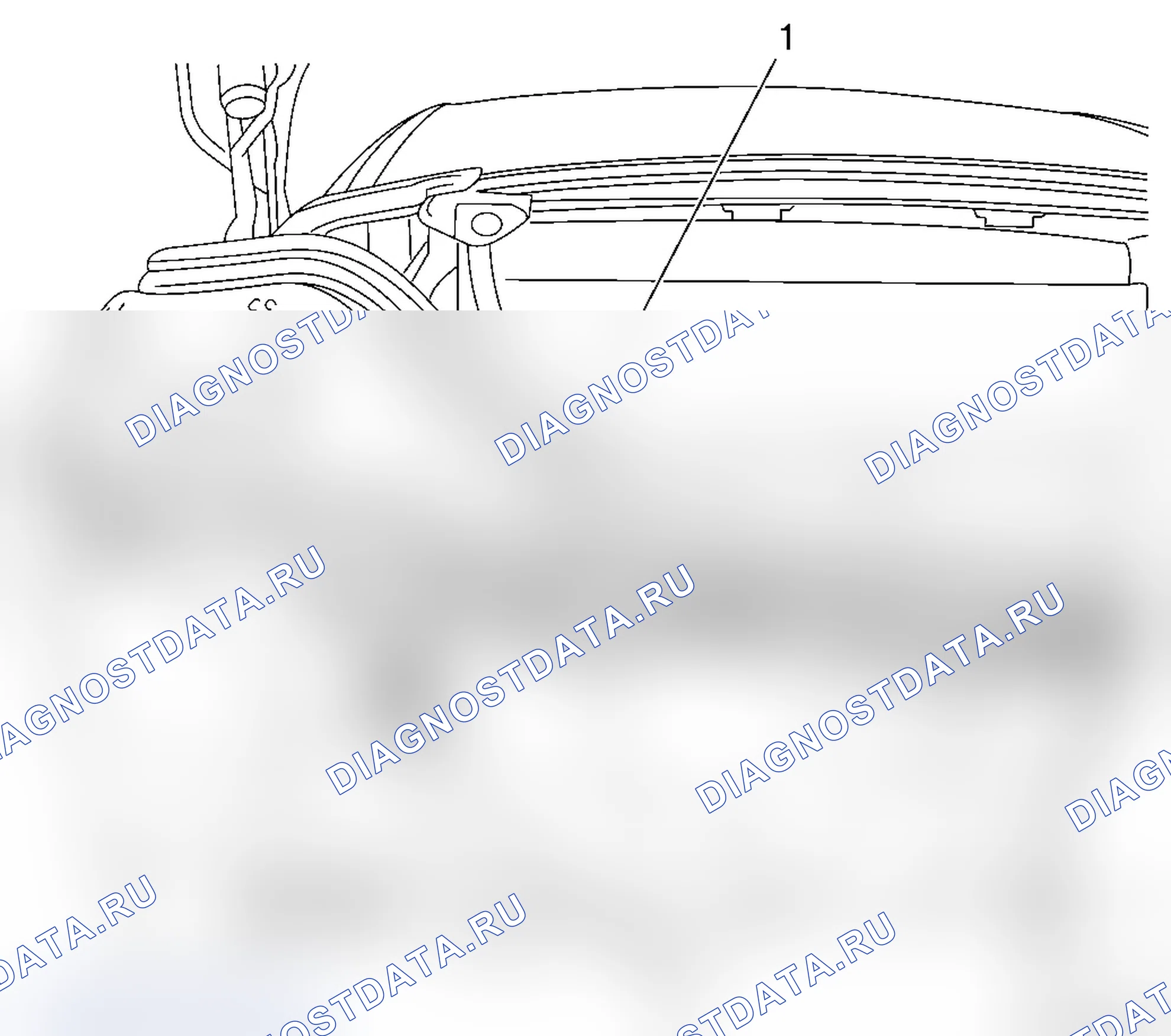 Демонтаж и установка направляющей задней обшивки сзади (модель L 67). Opel Astra H