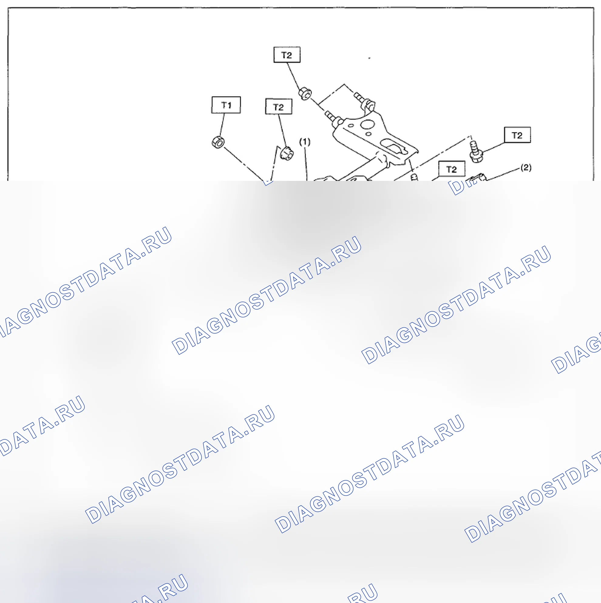 Рис. 9: ПЕДАЛЬ ТОРМОЗА. Subaru Impreza WRX GE рестайлинг