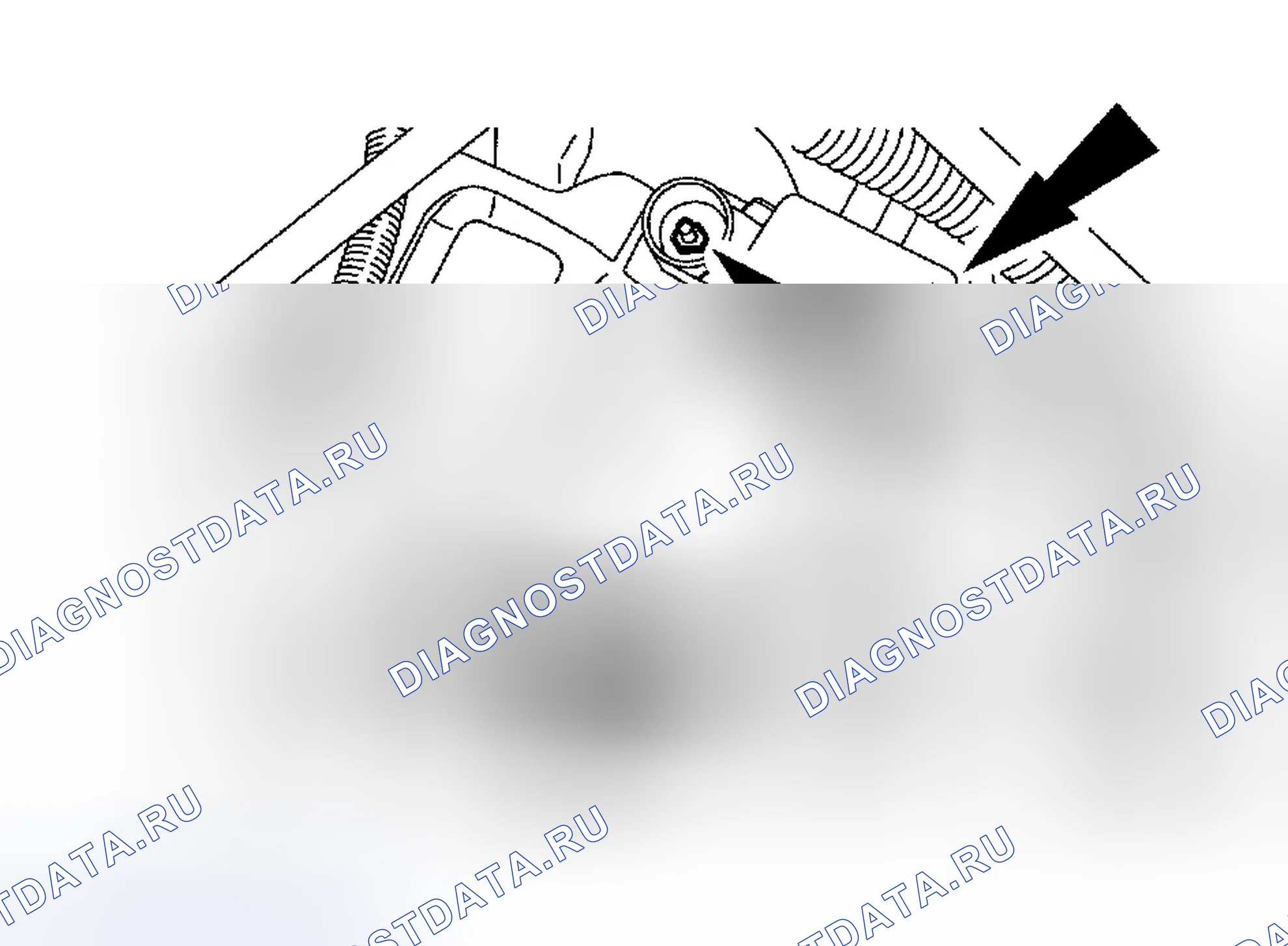 Рис. 556: Удаление. Ford Taurus IV рестайлинг