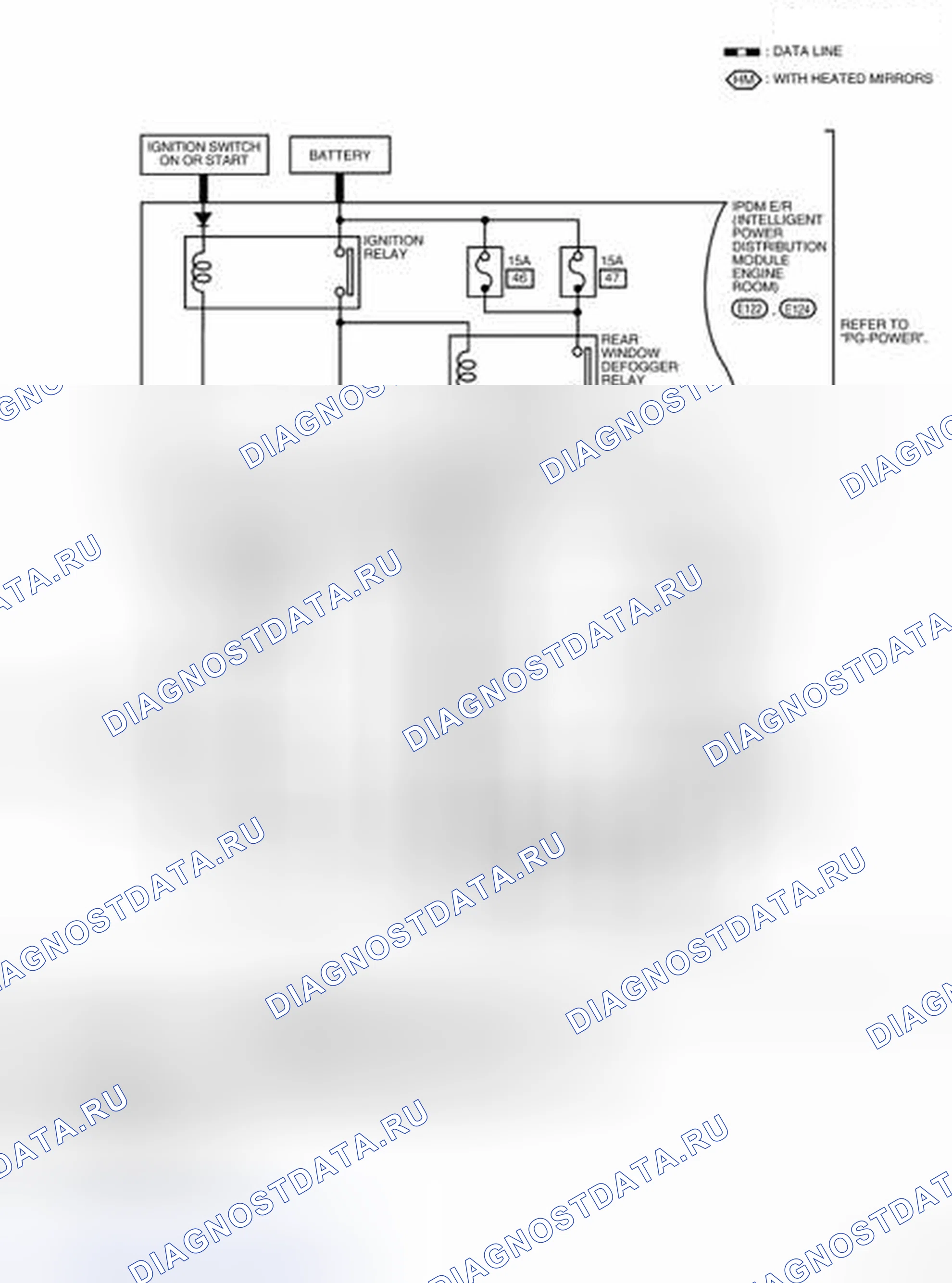 Рис. 90: электросхема - Gw-DEF-02. Nissan Frontier D40