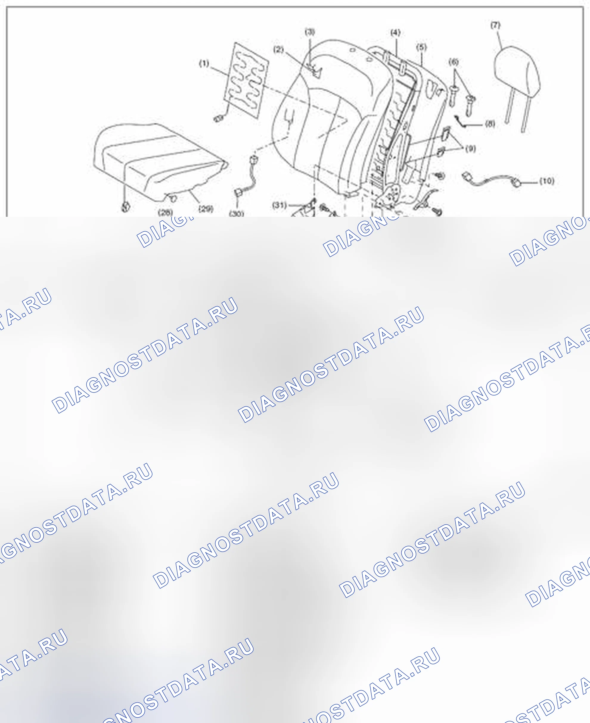 Рис. 17. Subaru Outback BR рестайлинг