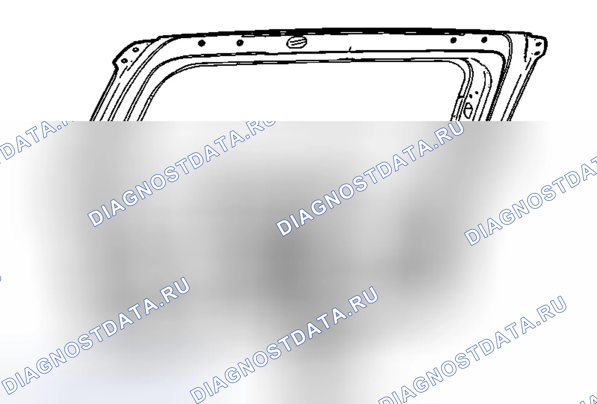 Рис. 19: Замена модуля управления аксессуарами и подъемными воротами. Chevrolet Equinox II