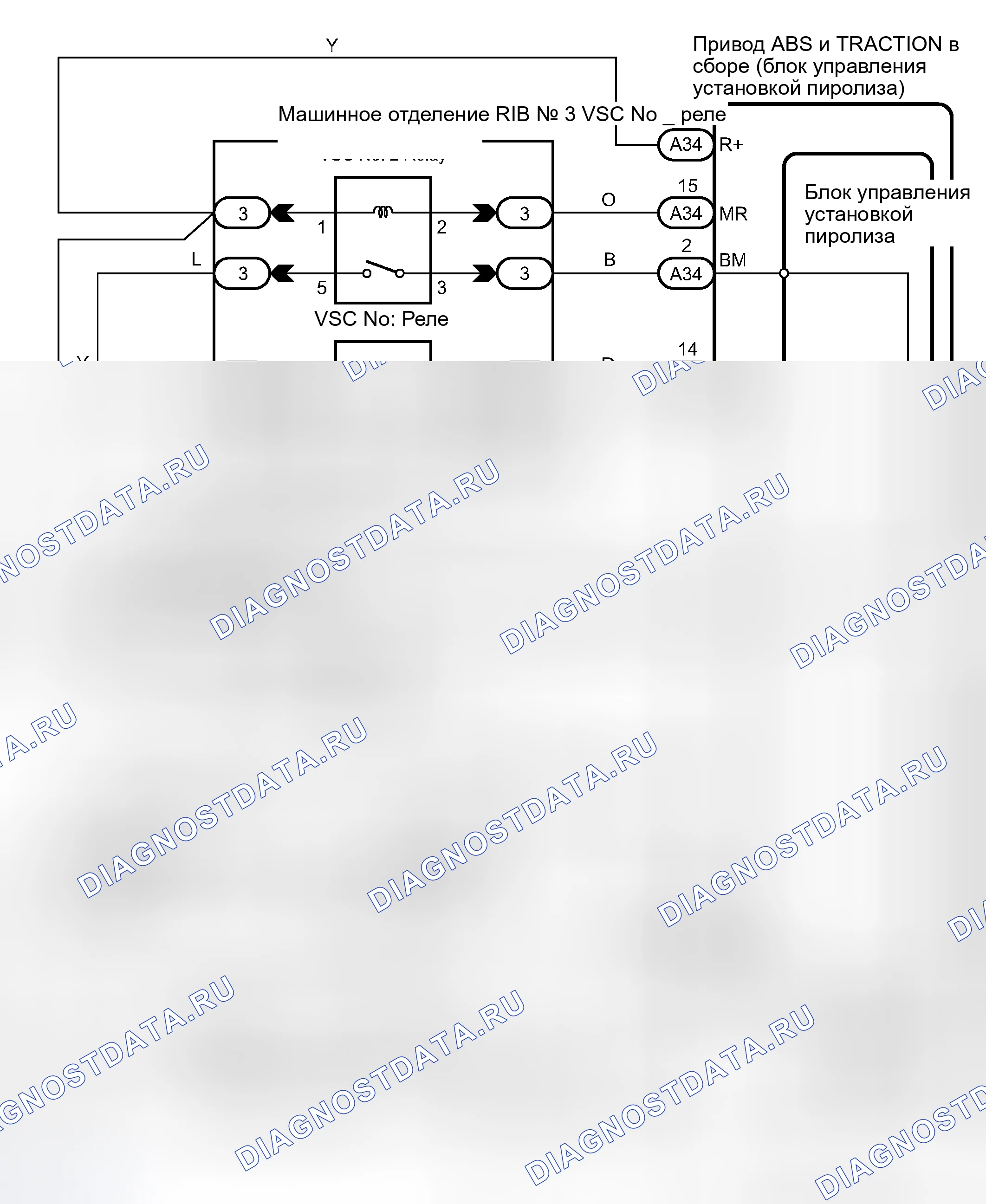 Рис. 51: электросхема. Toyota Avalon XX30