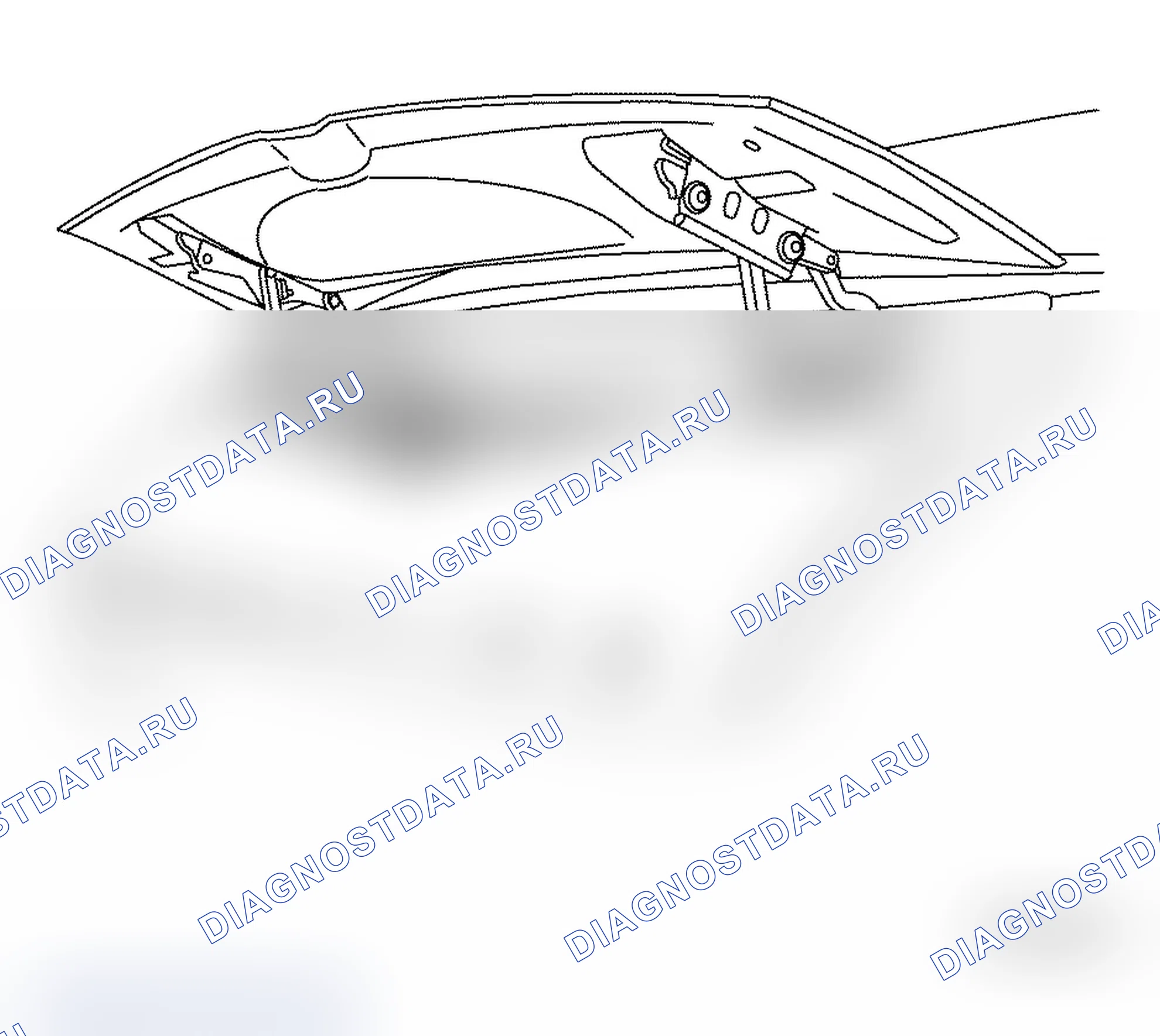 Рис. 105: Задний спойлер. Chrysler Crossfire I final