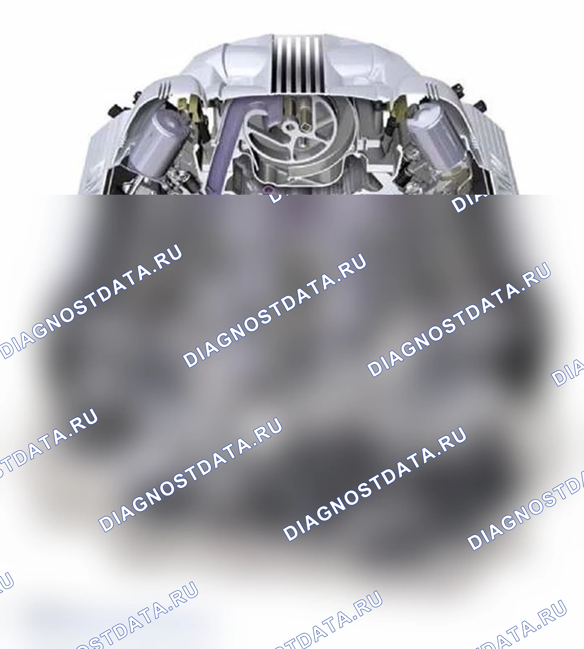 Рис. 1: Диагностика двигателя. BMW M6 E63/E64