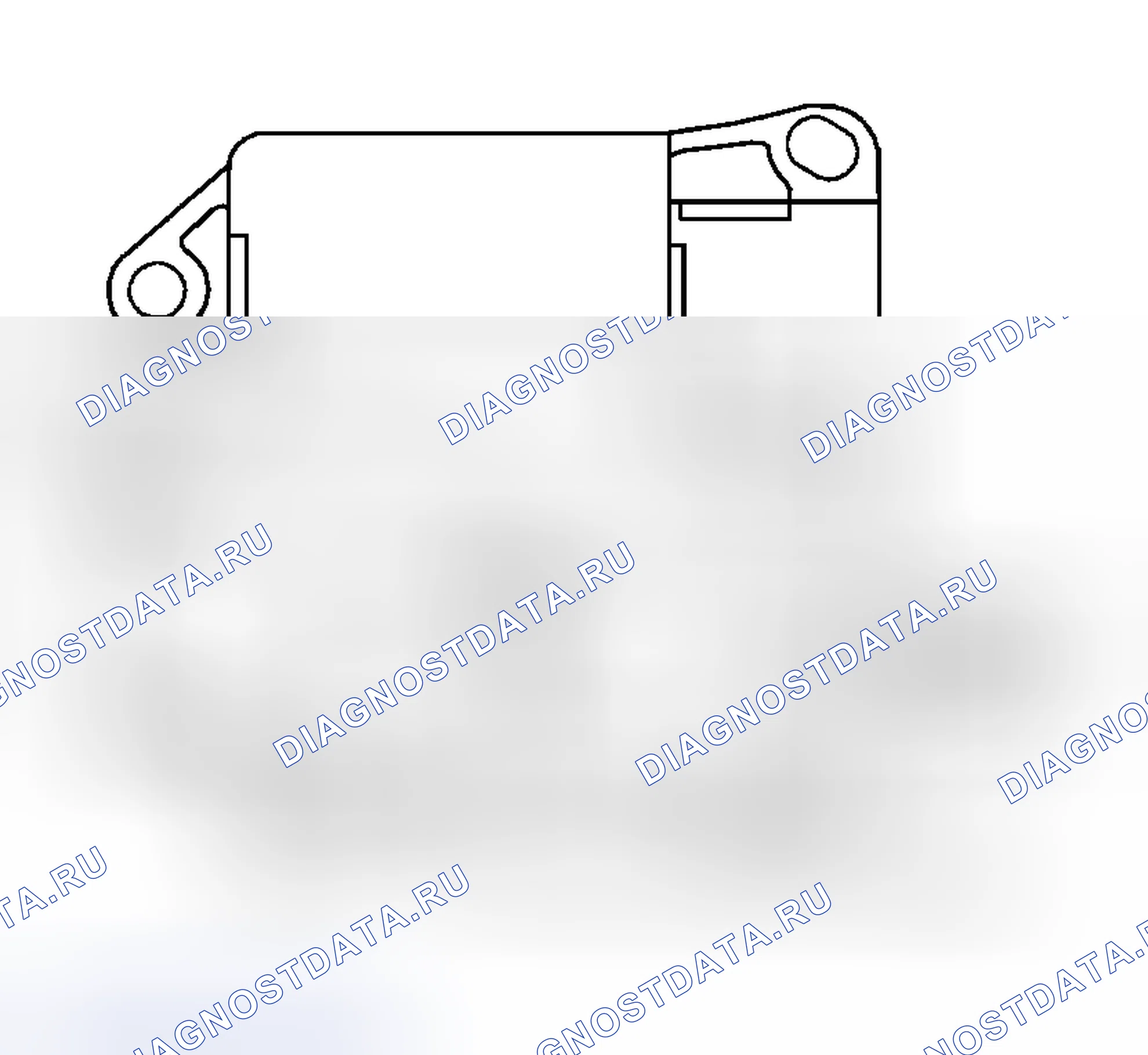 Рис. 39: Демонтаж и монтаж (дверь воздухозаборника). Hyundai ix25 I рестайлинг