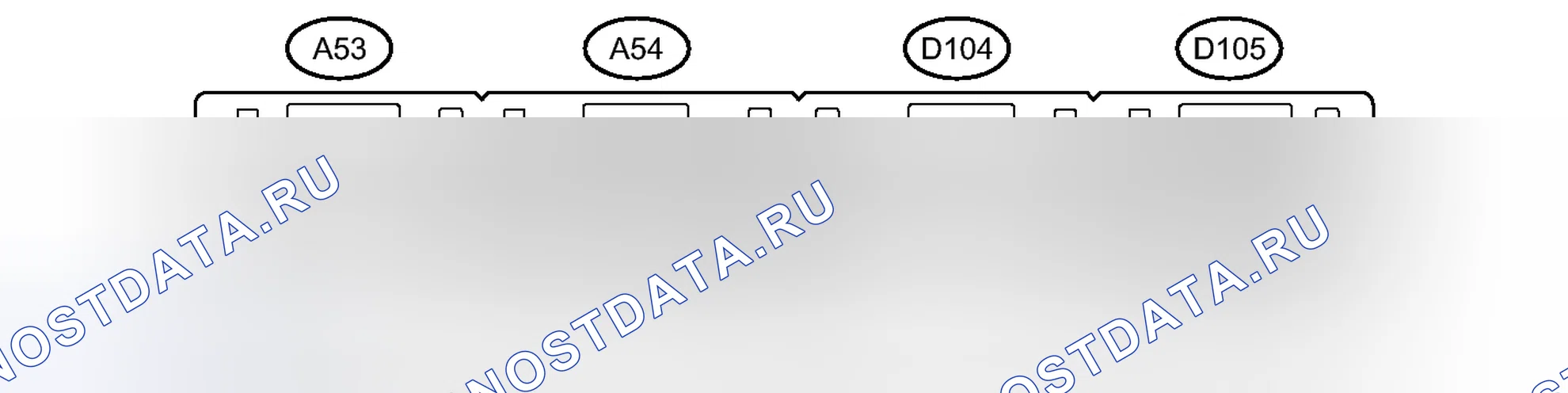 Рис. 6: КЛЕММЫ ЭБУ. Toyota Avalon XX40