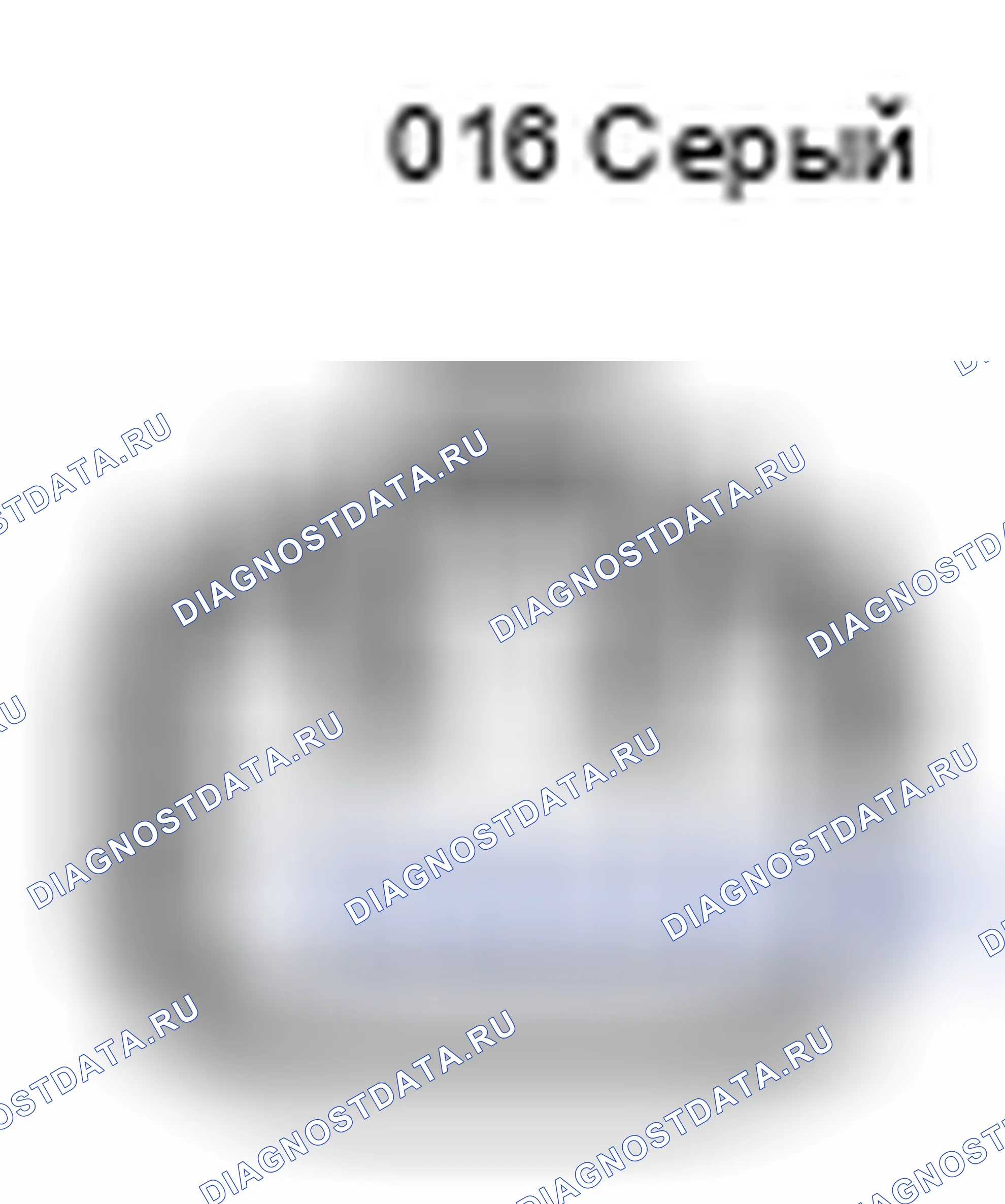 Рис. 652: Вид с торца левого разъема задней дверцы (O16). Lexus LS IV