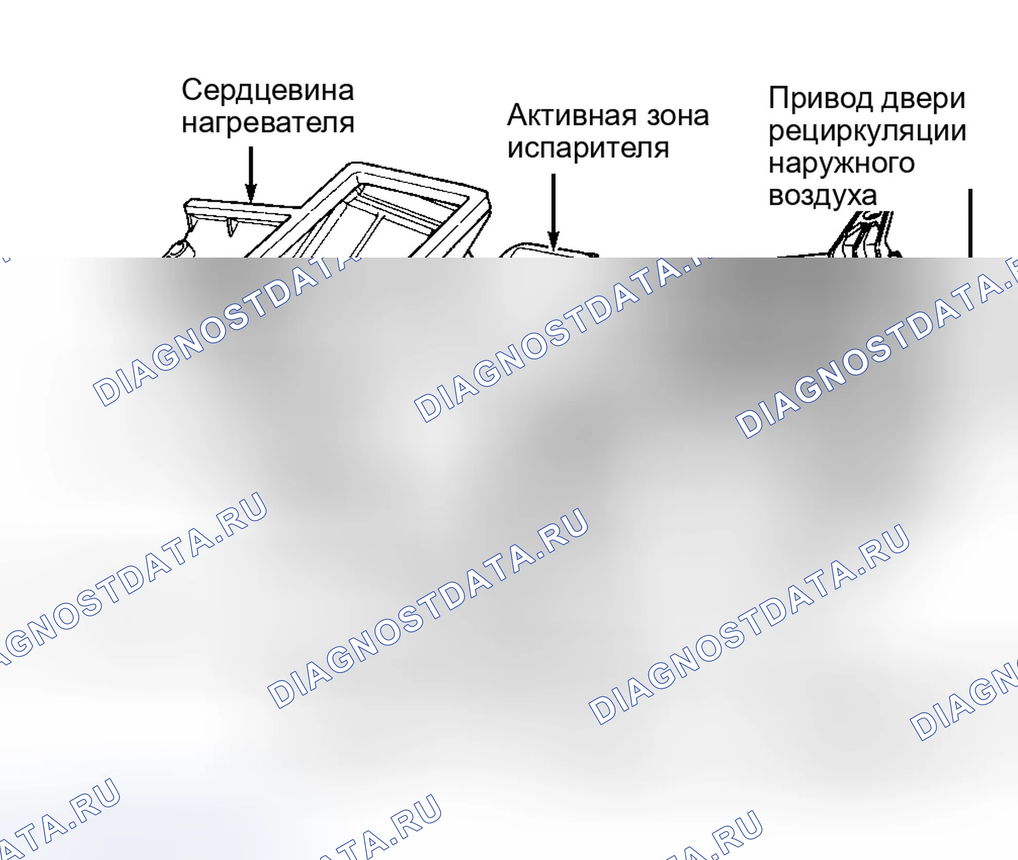 Рис. 4: Температурный привод дверцы. Chrysler New Yorker XIV