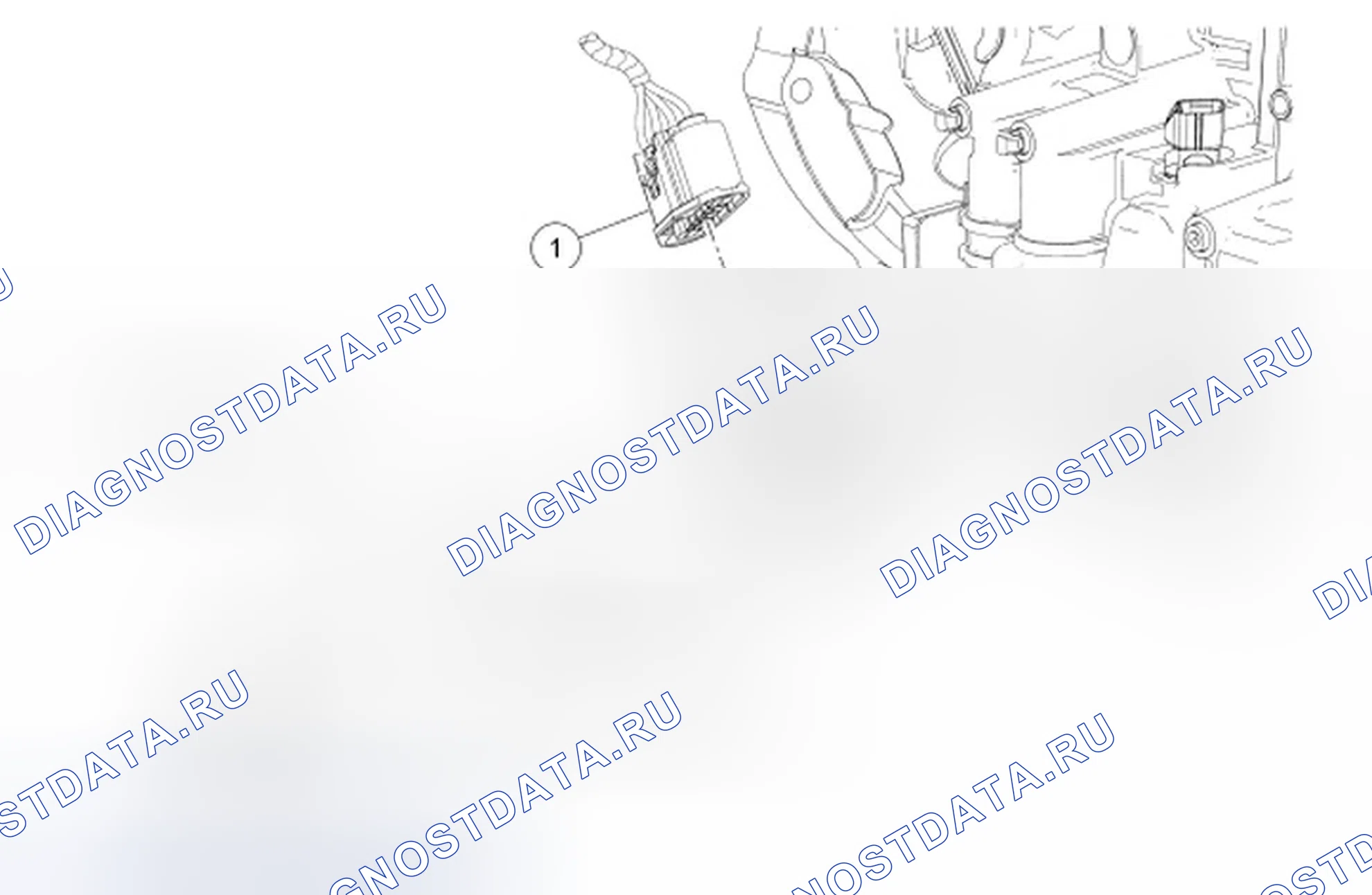 Рис. 492: Датчик диапазона передачи (Tr). Ford Fusion I рестайлинг