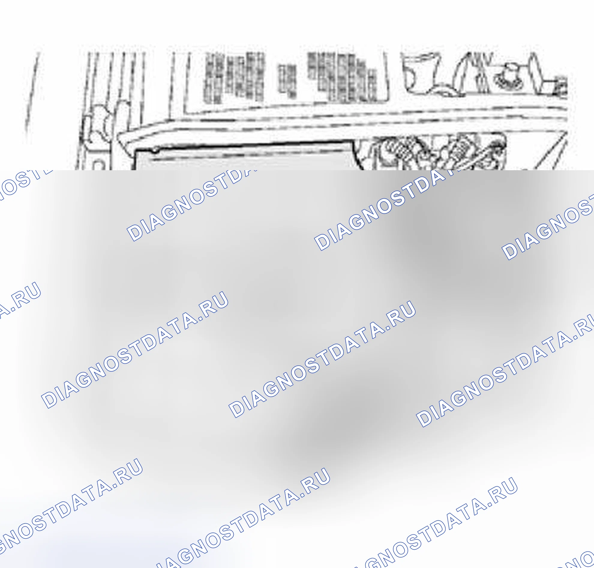 Рис. 28: Правая фара. Audi S4 B6