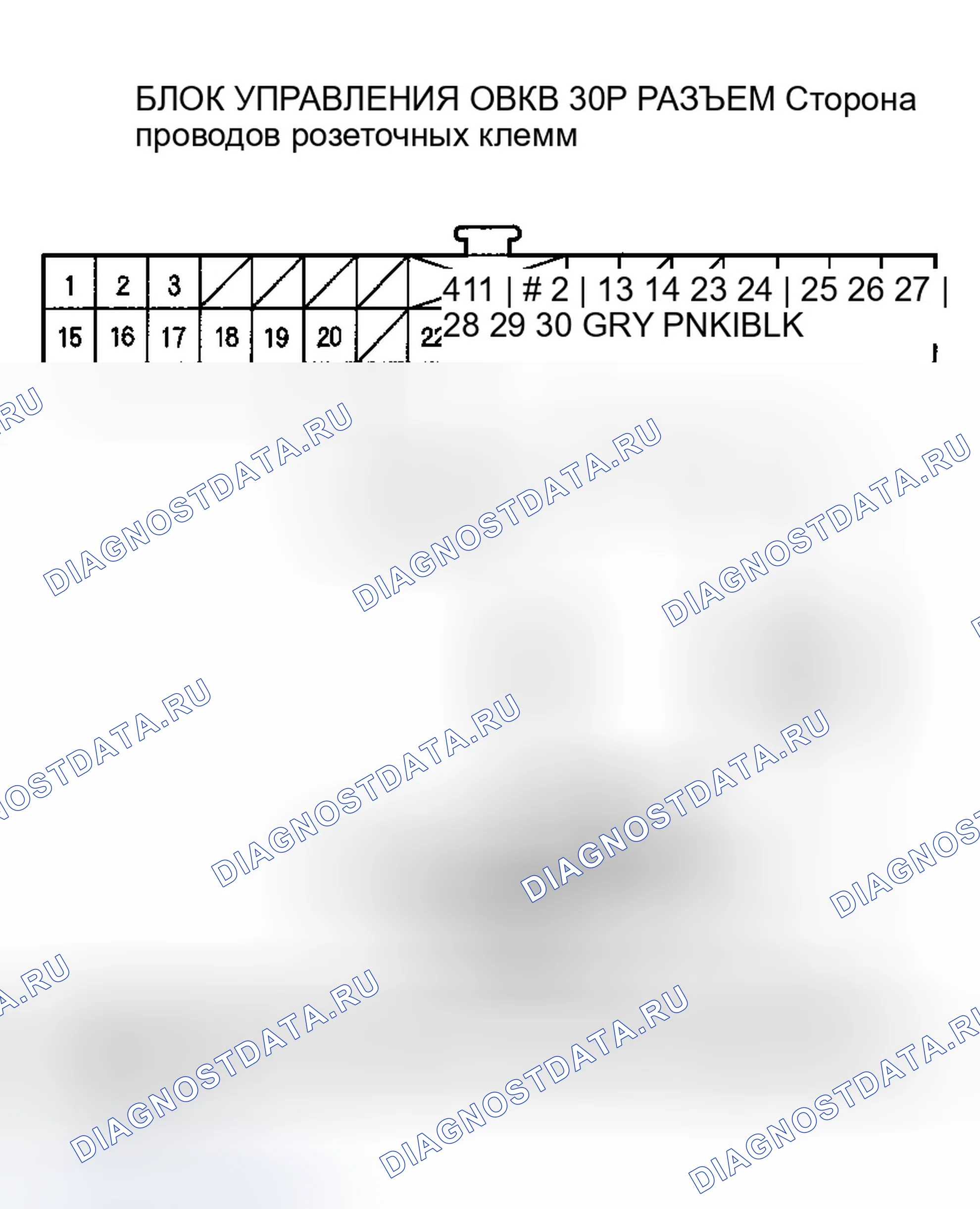 Рис. 117: Индикатор расшифровка кода ошибки B1233 или расшифровка кода ошибки 1: разомкнутый в цепи двигателя управления смешиванием воздуха. Honda Ridgeline I