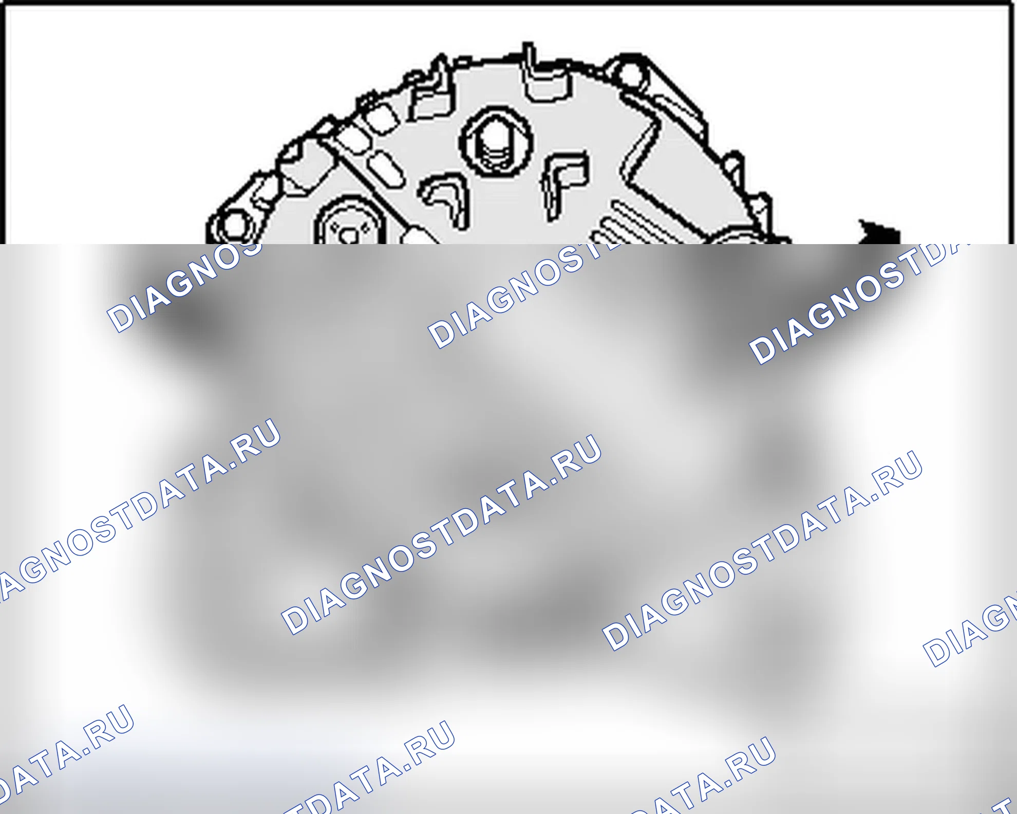 Рис. 23: РЕГУЛЯТОР НАПРЯЖЕНИЯ, ГЕНЕРАТОР VALEO, С 2001 ГОДА. Audi TT 8J рестайлинг