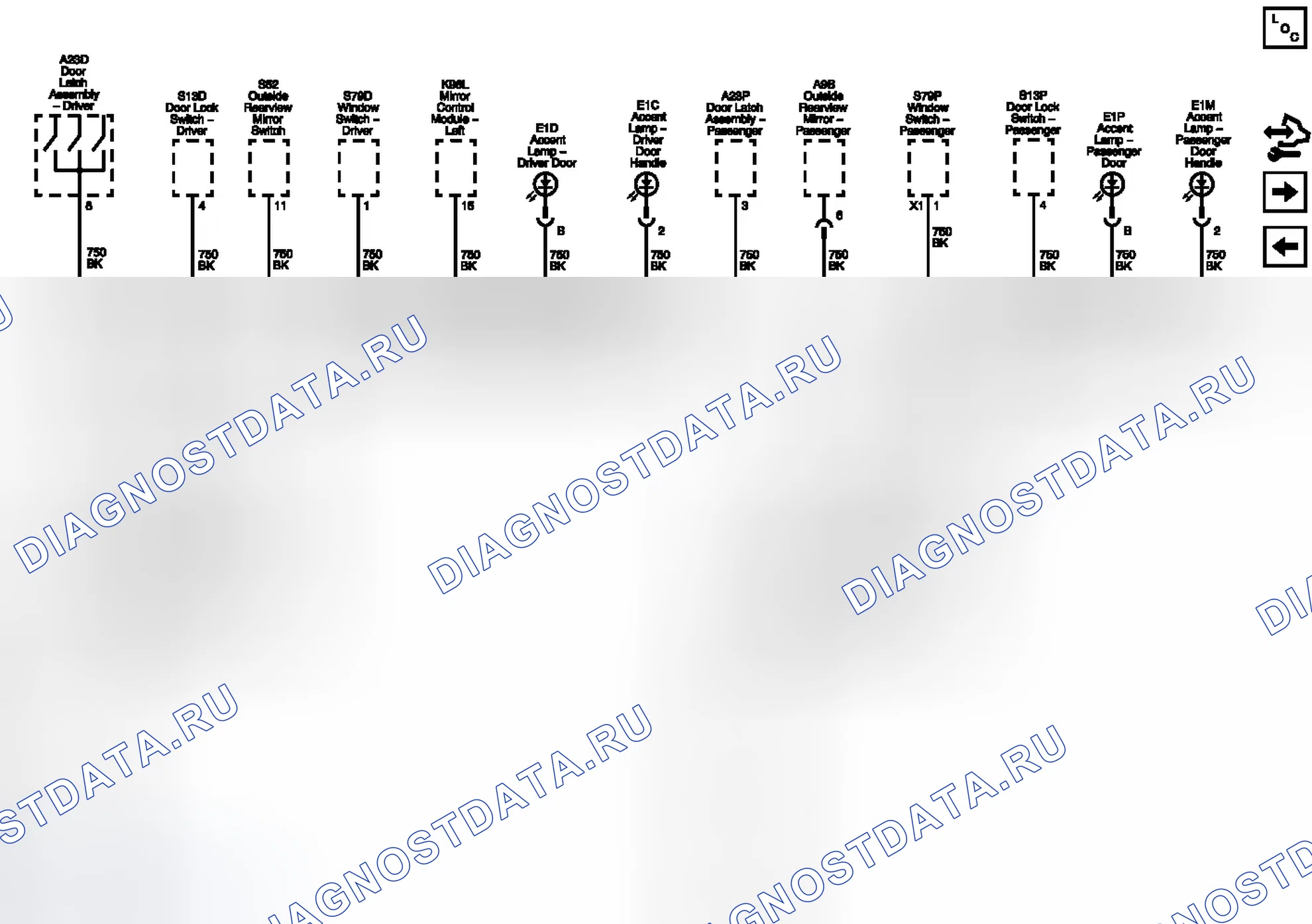 Рис. 44: G301 (2 из 2). Chevrolet Equinox II