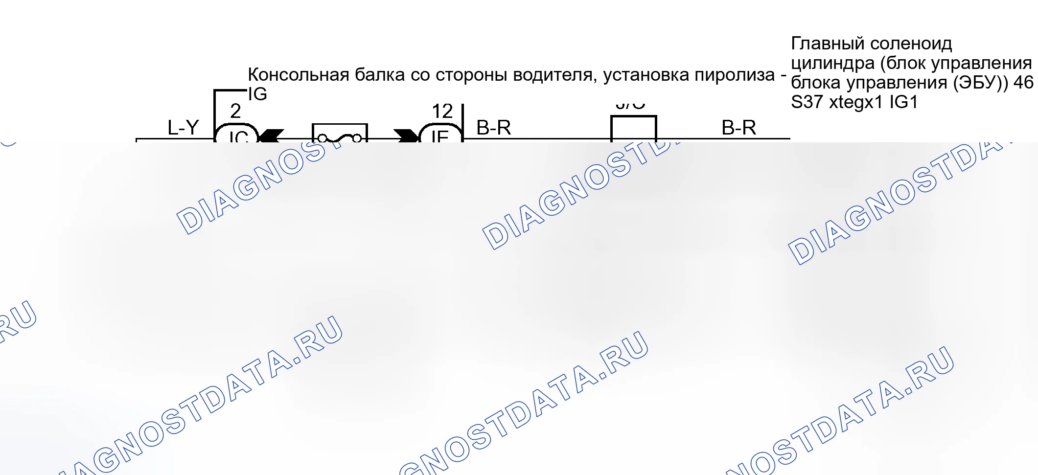 Рис. 86: электросхема. Honda Accord VI