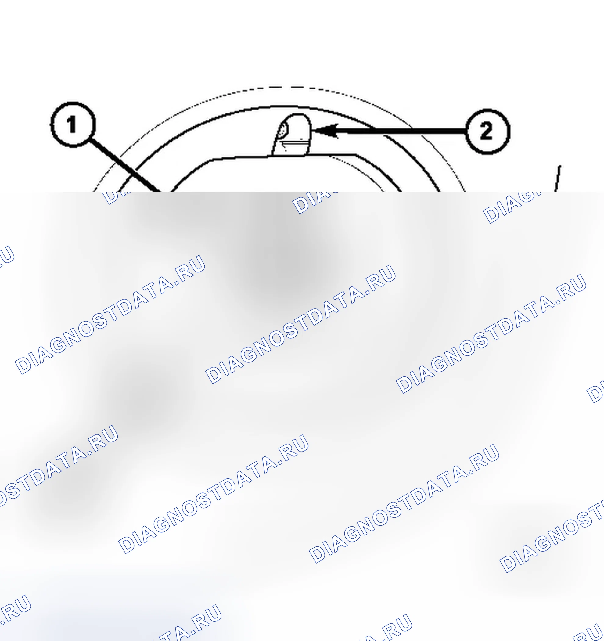 Рис. 8: РЕГУЛИРОВКА ПРОТИВОТУМАННЫХ ФАР. Dodge Dakota III