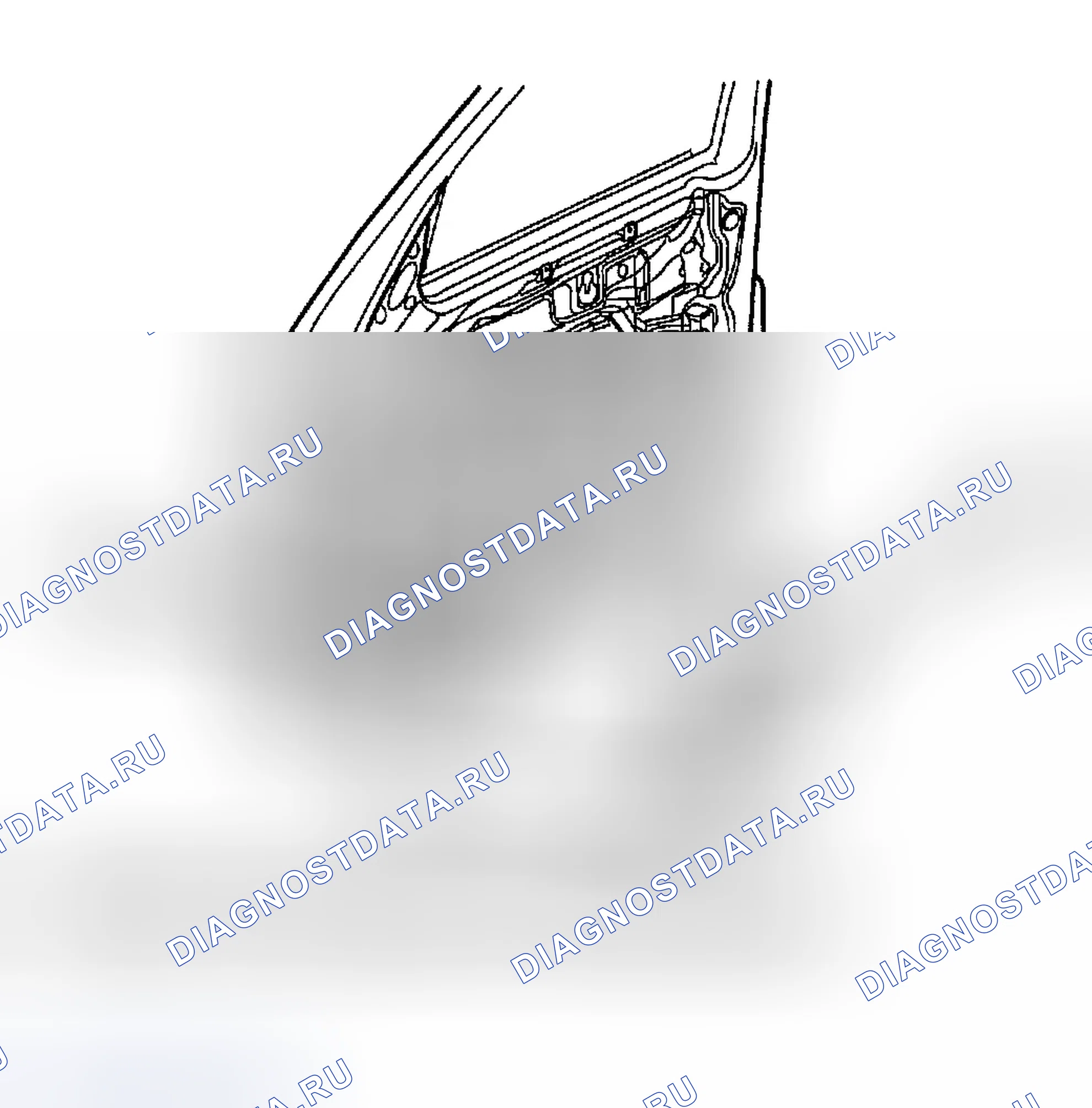 Рис. 16: ПЕРЕДНЯЯ ДВЕРЬ. Jeep Liberty I