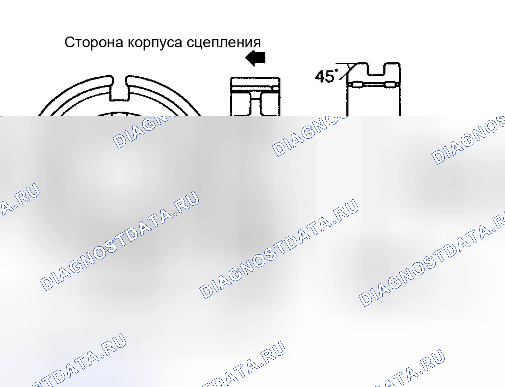 Рис. 71: ПОВТОРНАЯ СБОРКА. Kia Spectra I рестайлинг 2
