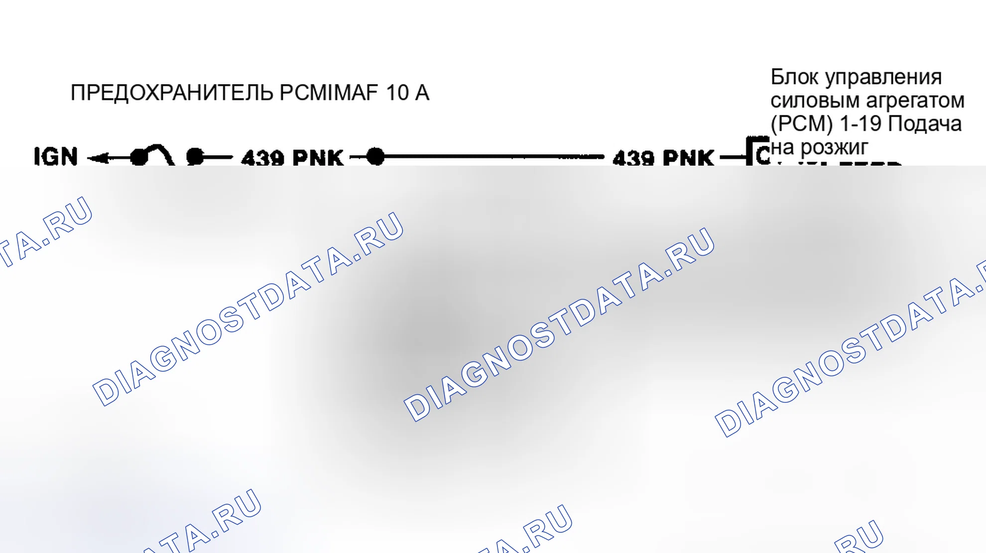 Рис. 4: Схема расшифровка кода ошибки P0101. Oldsmobile Eighty-Eight X