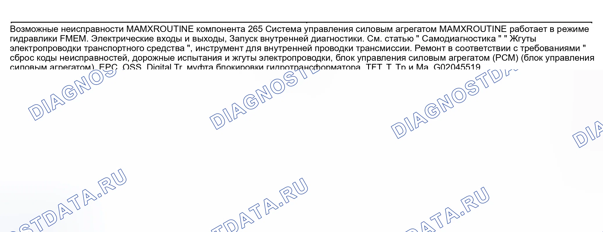 Рис. 338: Другие проблемы: FMEM - суровые обязательства и сдвиги. Ford Explorer Sport Trac I