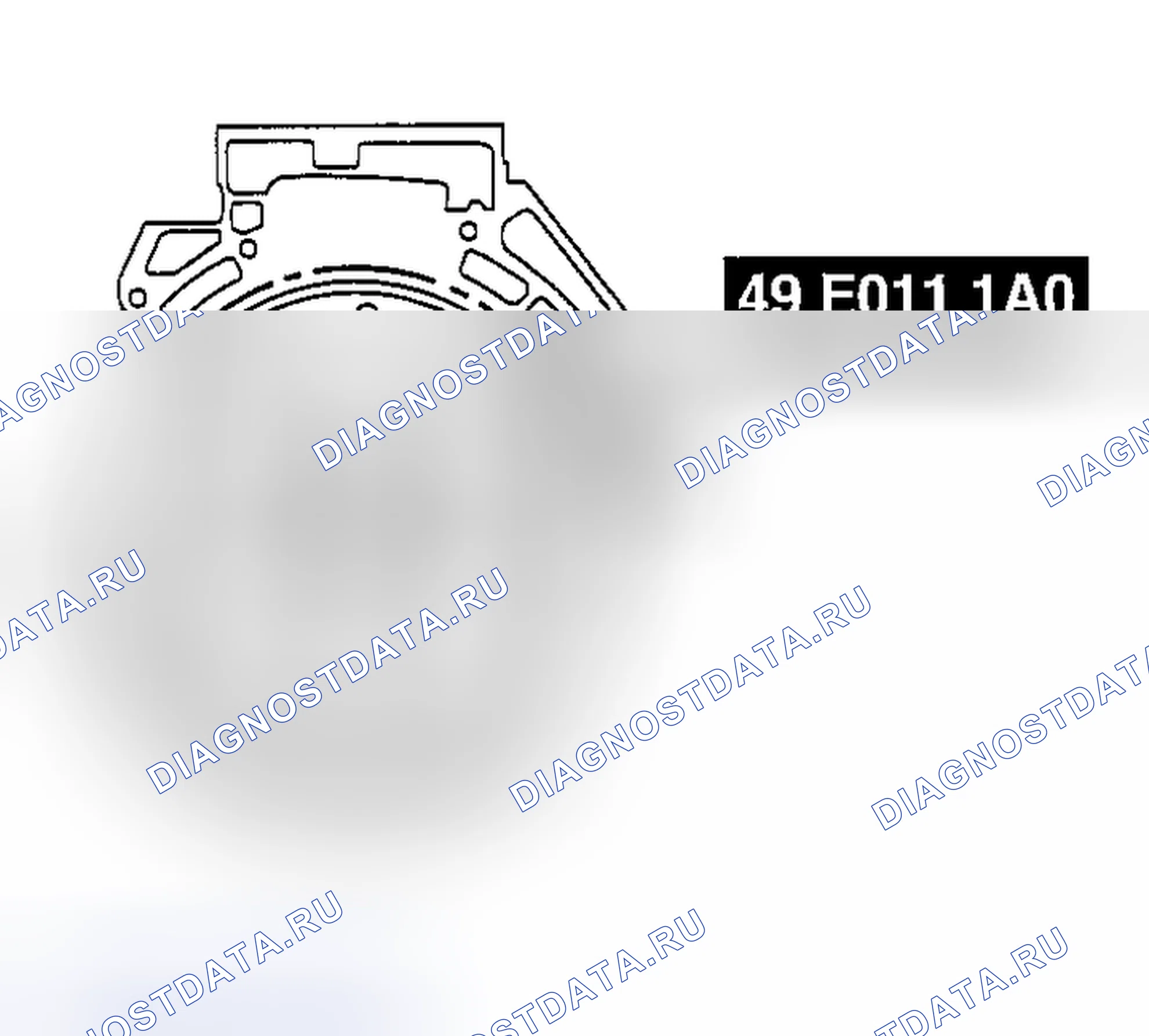 Рис. 98: ПРИВОДНАЯ ПЛАСТИНА (ATX), МАХОВИК (MTХ) В СБОРЕ ПРИМЕЧАНИЕ. Honda CR-V IV рестайлинг