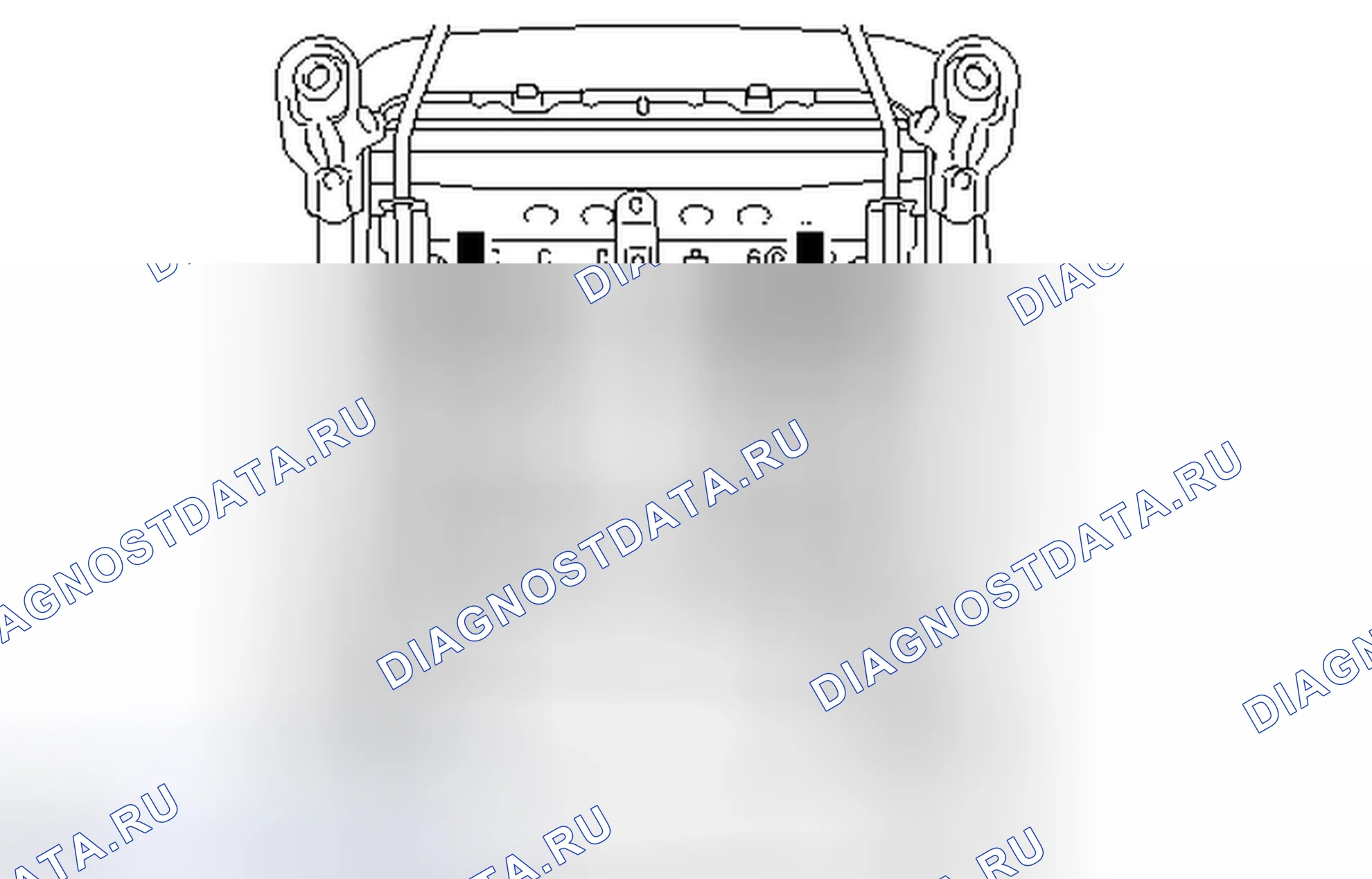 Рис. 99. Toyota Camry XV40 рестайлинг