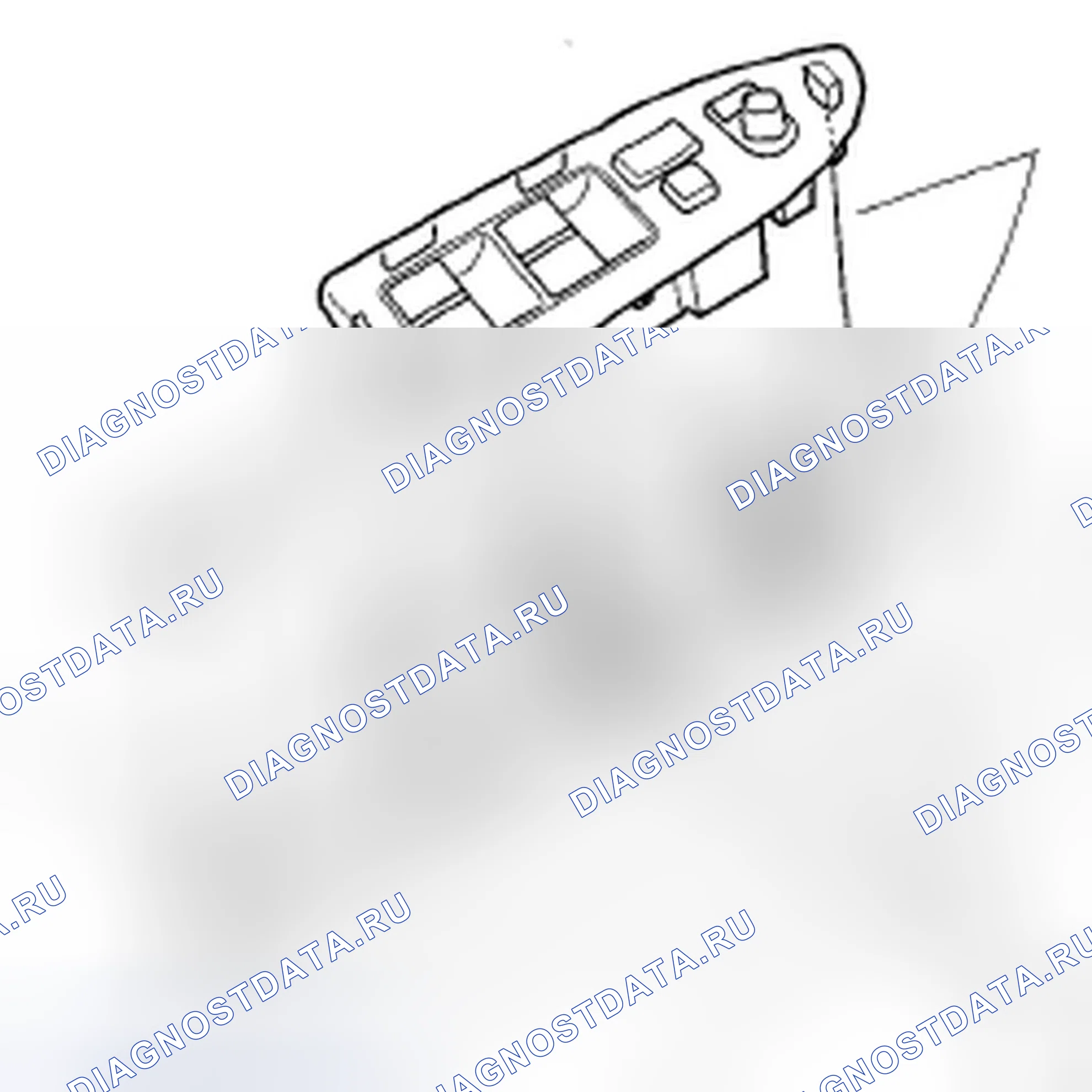 Рис. 10: Замена главного переключателя. Acura TSX I