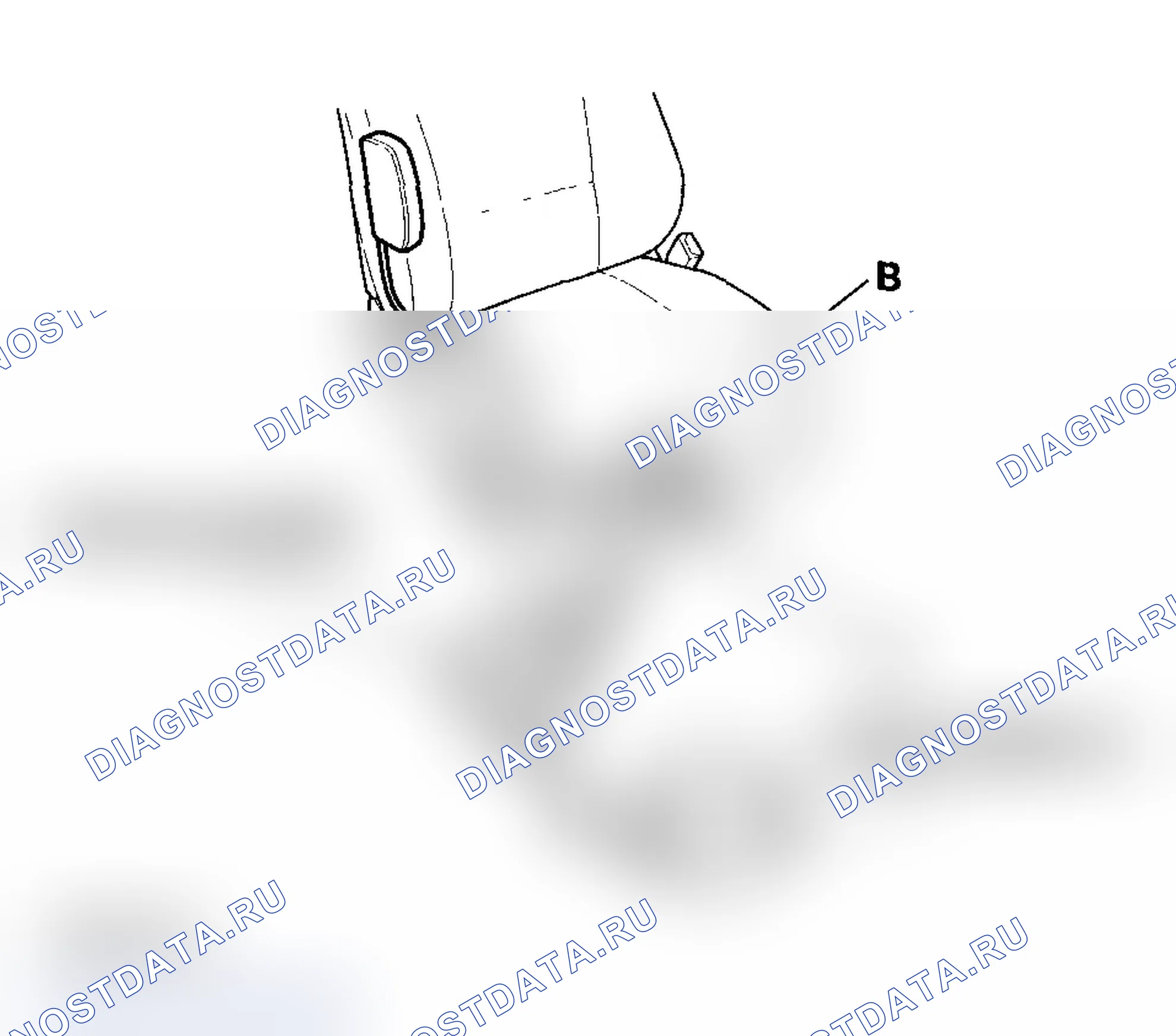 Рис. 97: расшифровка кода ошибки 32-3x (от 32-30 до 32-39, от 32-3A до 32-3F): короткое замыкание на другой провод или уменьшенное сопротивление в передней части P. Acura TL III