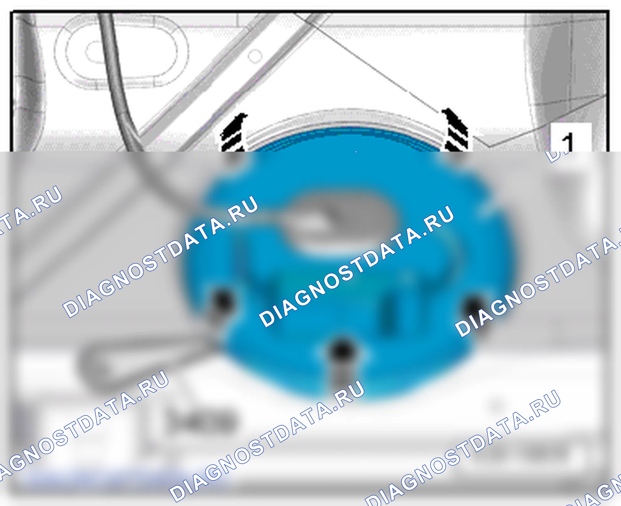 Топливный бак. SEAT Ibiza IV
