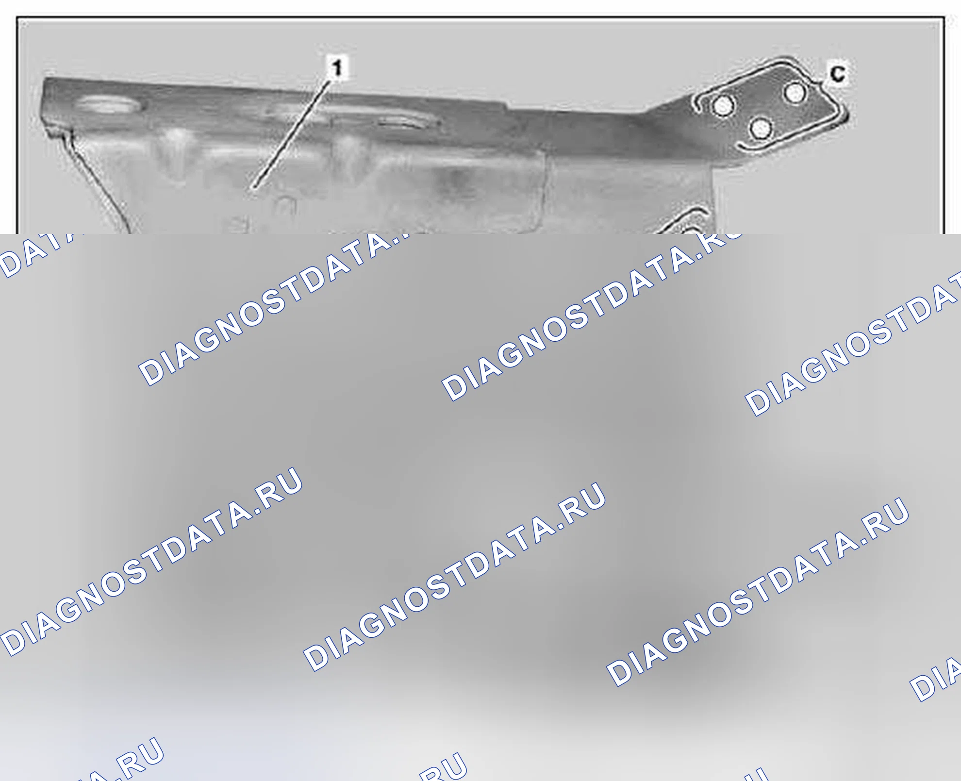 Рис. 511: Подготовка консоли передней опоры моста к установке - AR62.20-P-1310-03MCC. Kia Soul I