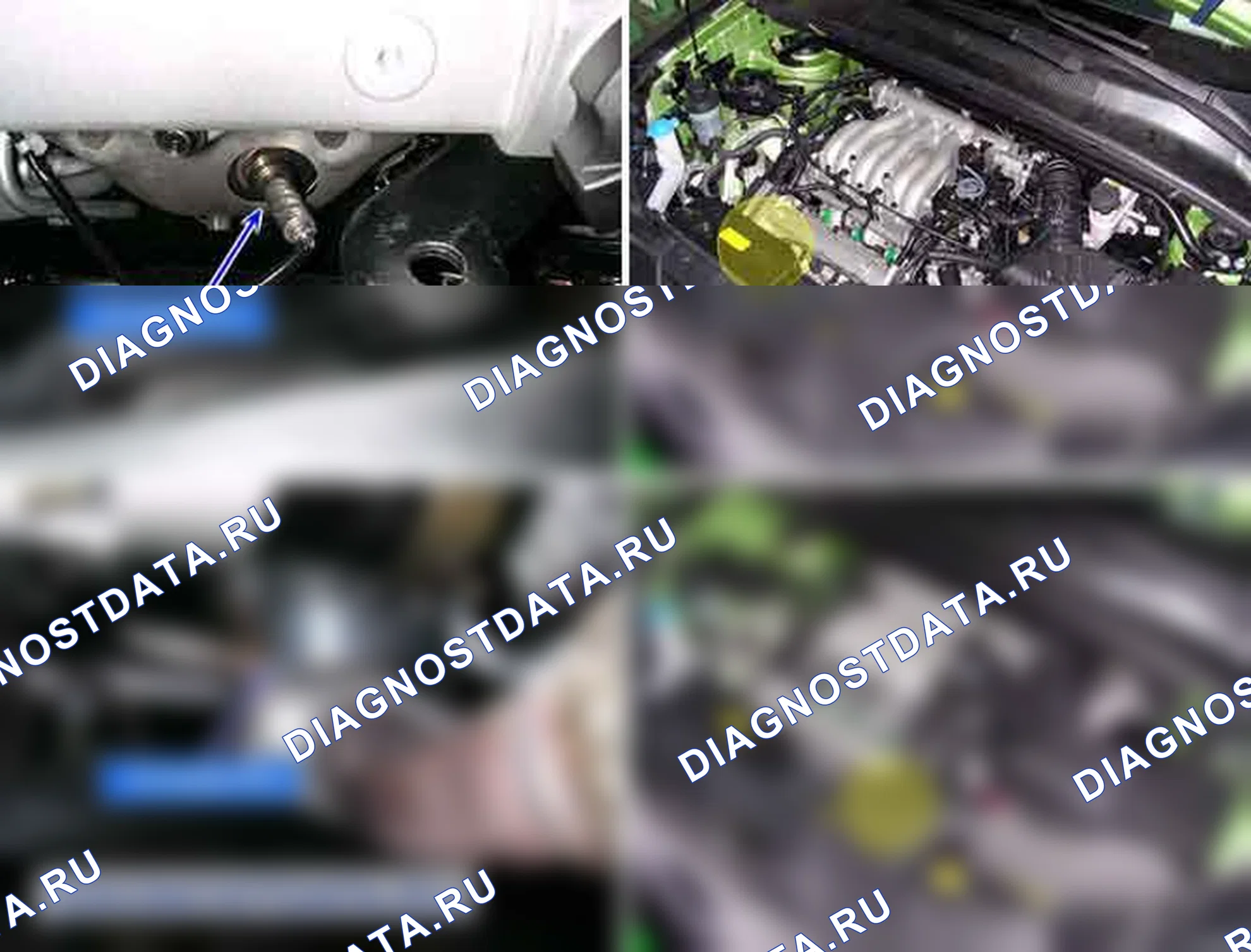 P0173: O2 датчик система - лямбда-контроллер на пределе (банк 2). Kia Sportage KM