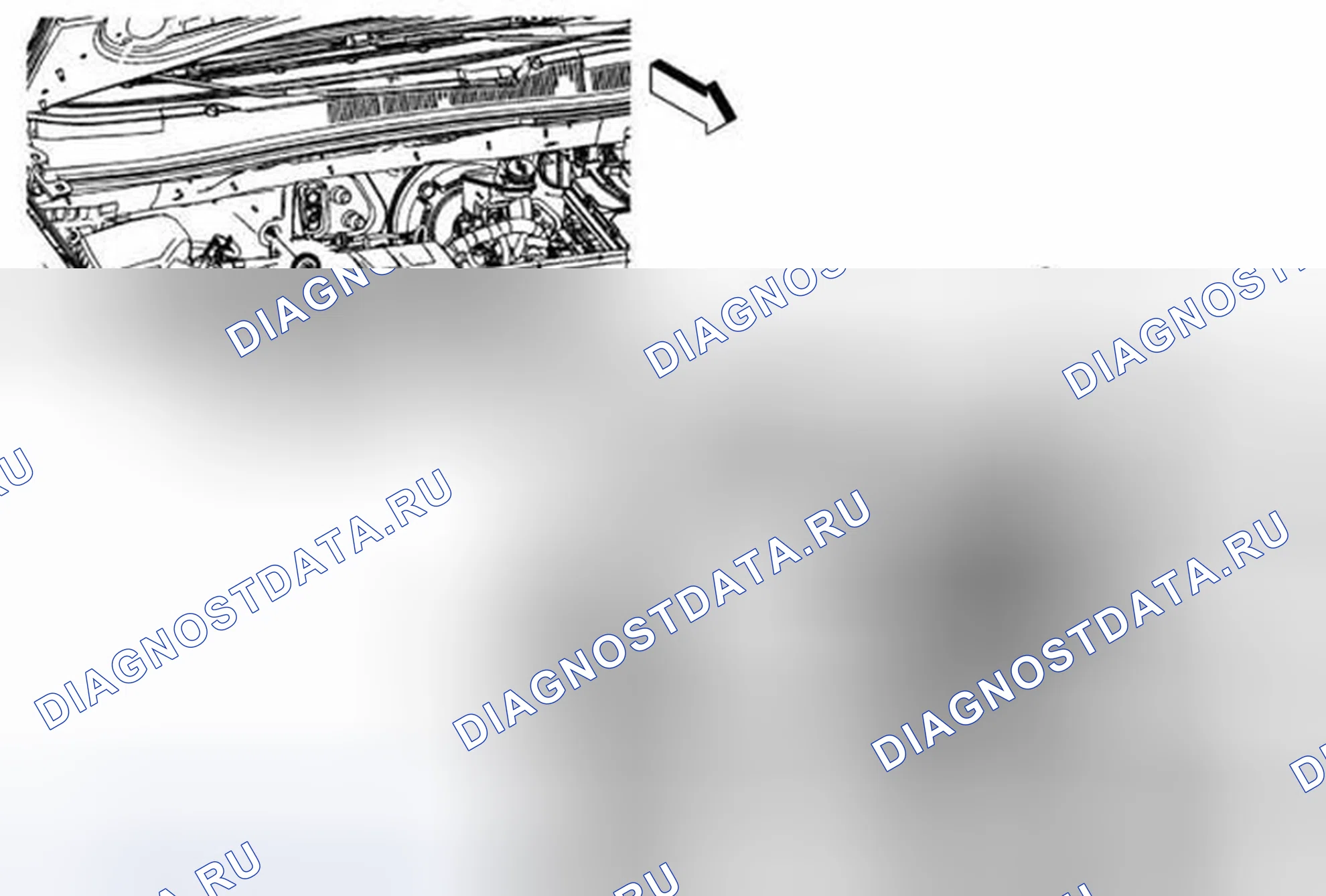 Рис. 18: Демонтаж и монтаж нагревателя, испарителя системы кондиционирования воздуха и модуля воздуходувки. Chevrolet Sonic I