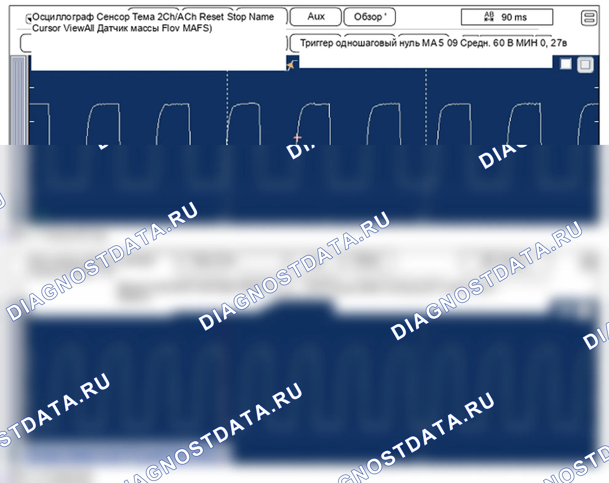 Проверка системы P2190. Hyundai Santa Fe CM