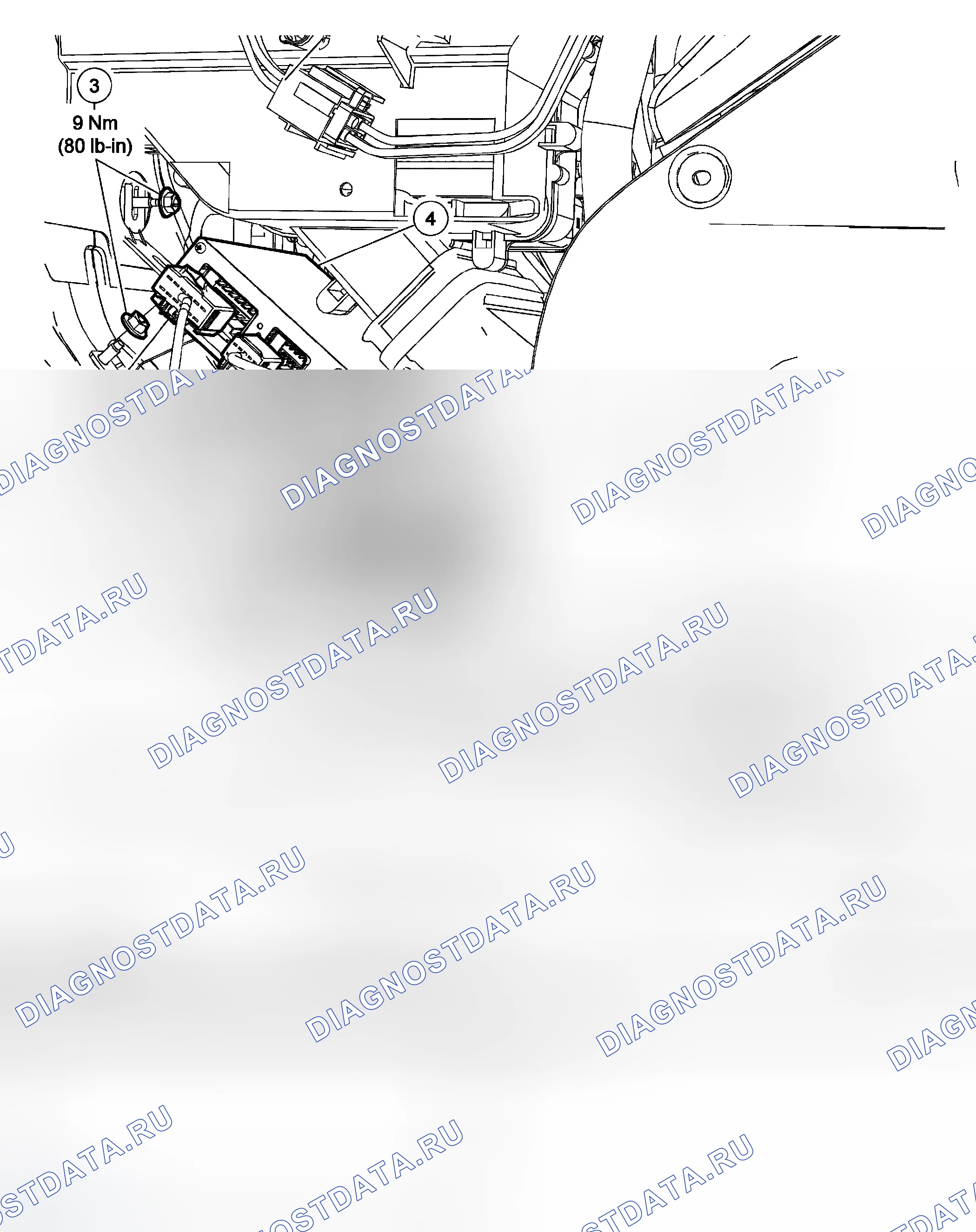 Рис. 42: Инвертор постоянного / переменного тока (DC / AC). Ford Escape I рестайлинг