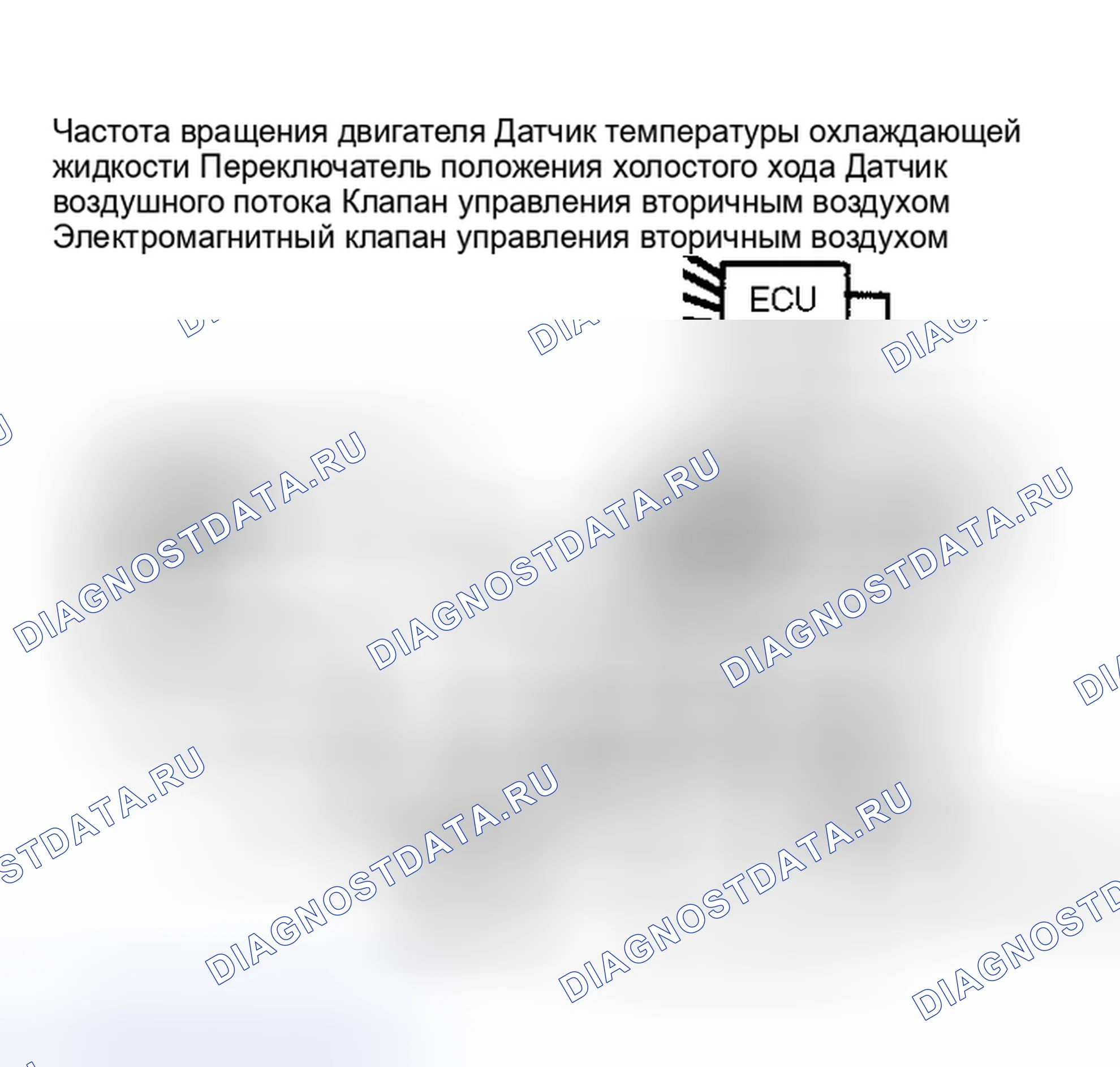 Рис. 9: Импульсная система нагнетания воздуха (модели с турбонаддувом). Mitsubishi Mirage II