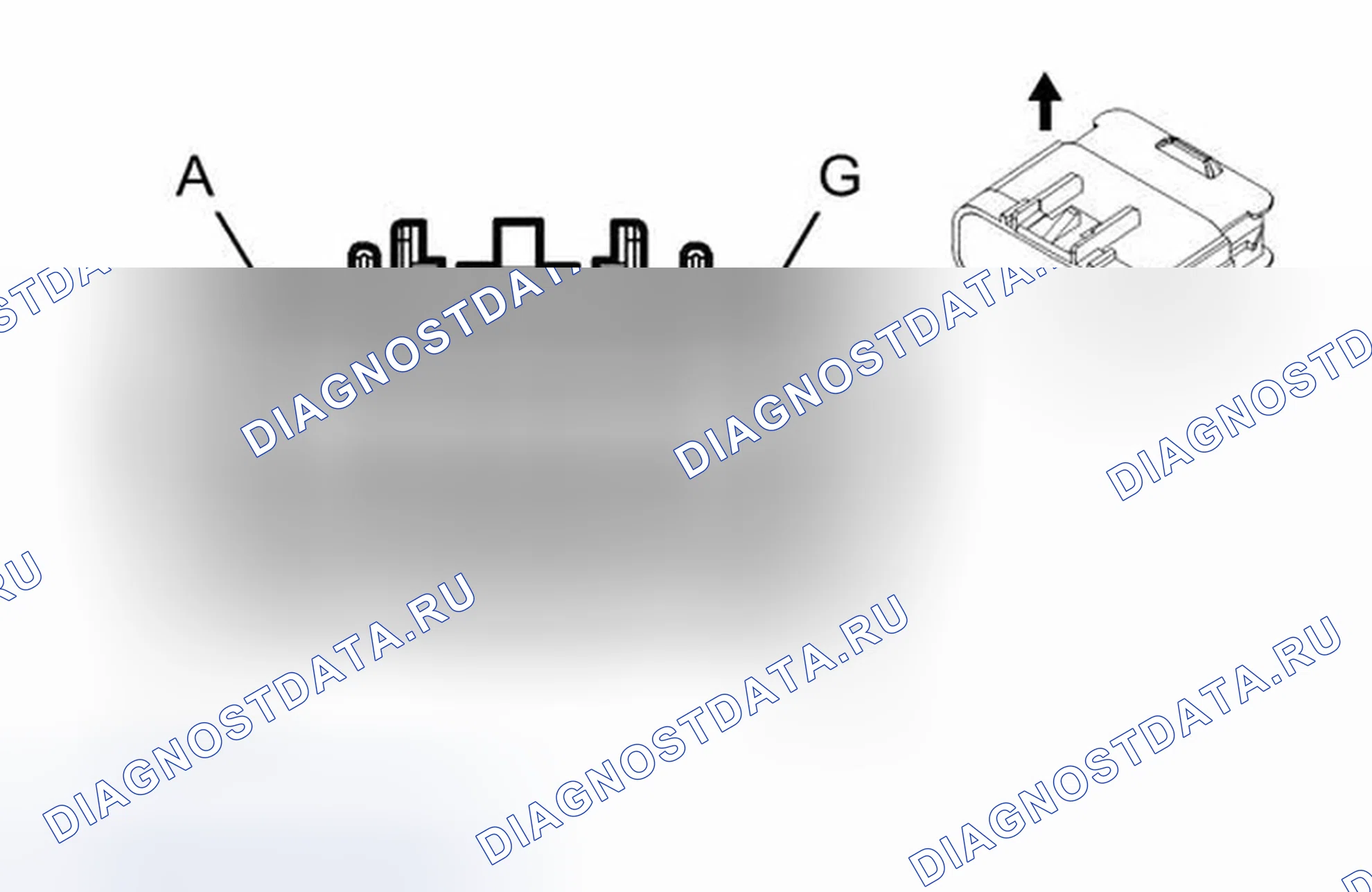 Рис. 217: X405 Жгут тела к электронному жгуту стояночного тормоза. Chevrolet Captiva I рестайлинг