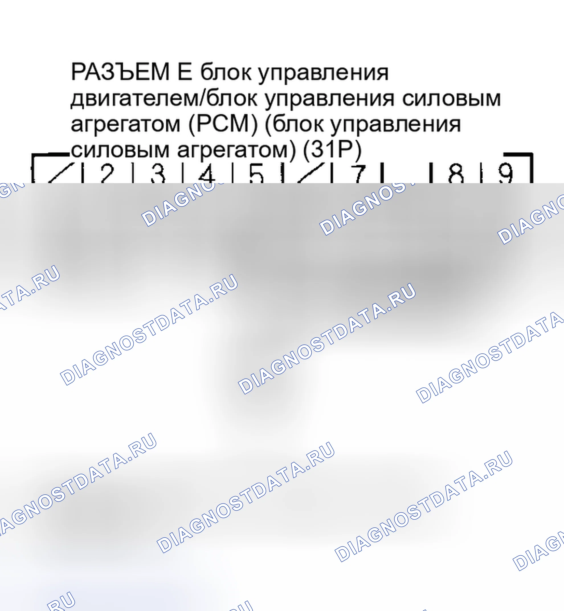 Рис. 289: P1297 расшифровка кода ошибки: низковольтная цепь ELD (модели 2005-2006 гг.). Acura RSX I