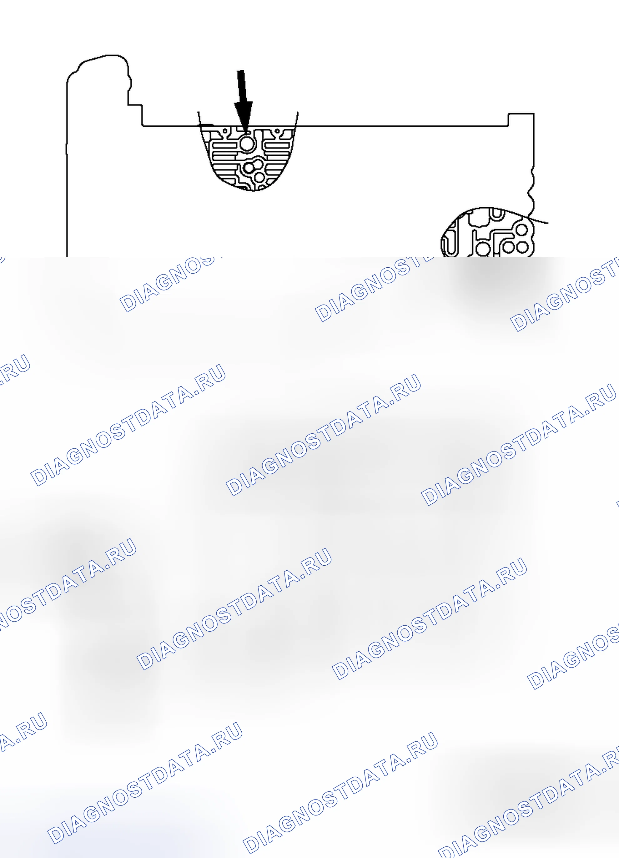 Рис. 48: > > D < < УСТАНОВКА ДЕТОНАЦИОННОЙ ВТУЛКИ. Honda Grace I
