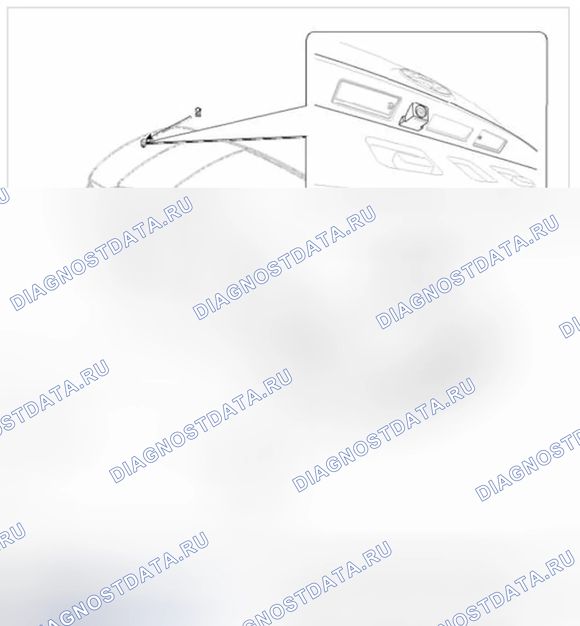 Рис. 29: Расположение компонентов. Hyundai Azera II