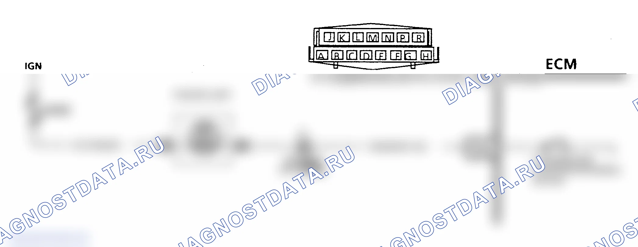 Рис. 696: Диаграмма C8C схема, световой индикатор переключения передач (корпус «A «/« J »/L). Oldsmobile Cutlass Ciera I